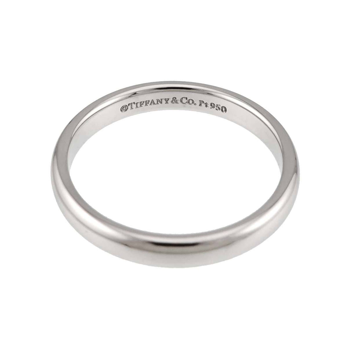Tiffany Platinum 950 Band Ring (Pre-Owned)