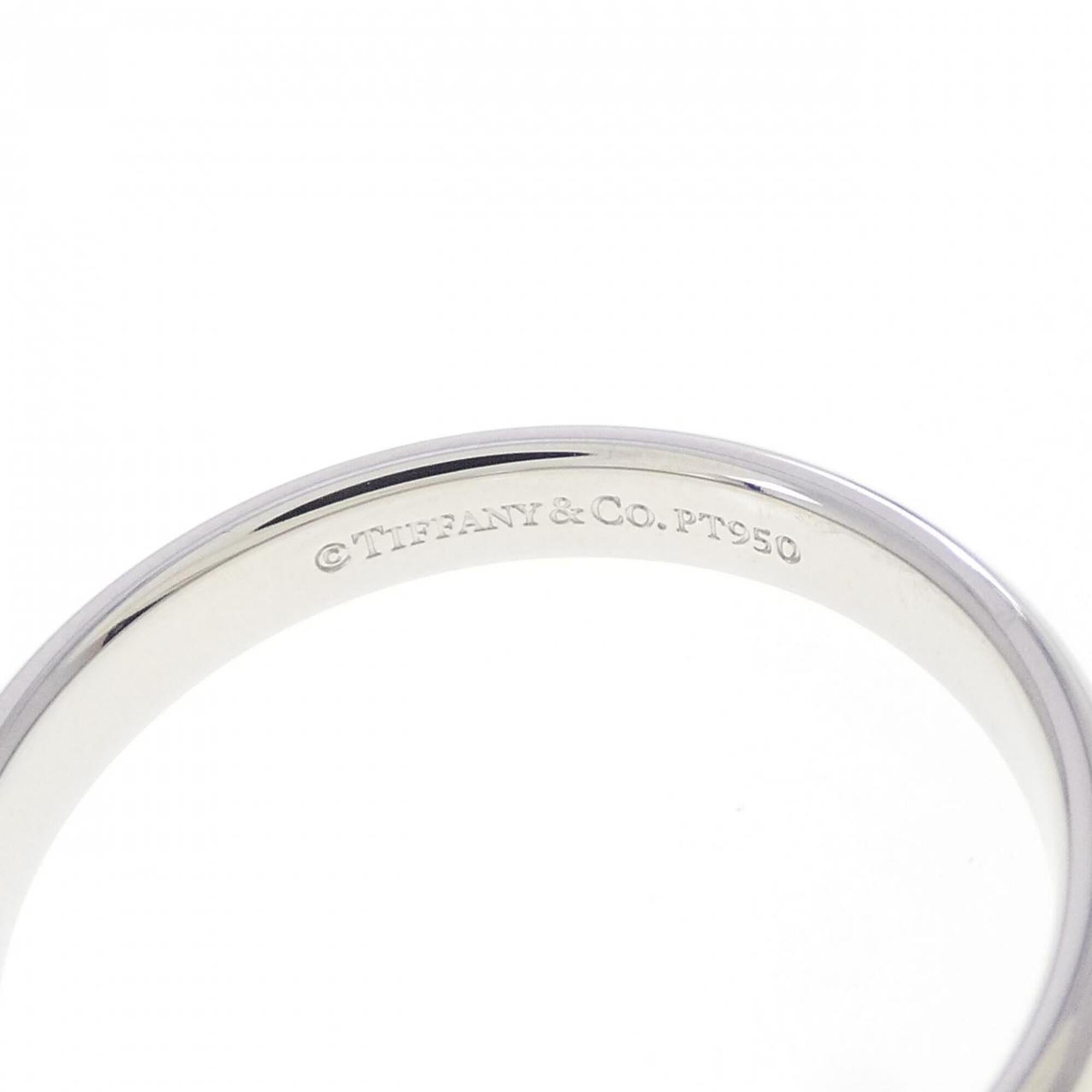 Tiffany Platinum 950 Band Ring (Pre-Owned)