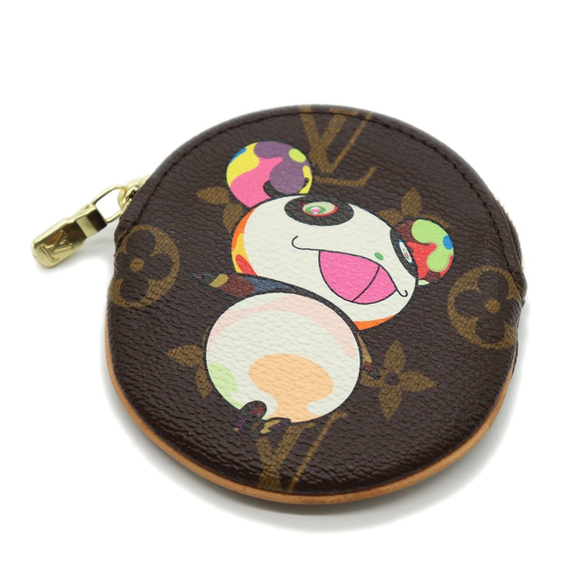 Louis Vuitton Brown Monogram Panda Monogram Monogram Chain/Shoulder Wallet (Pre-Owned)