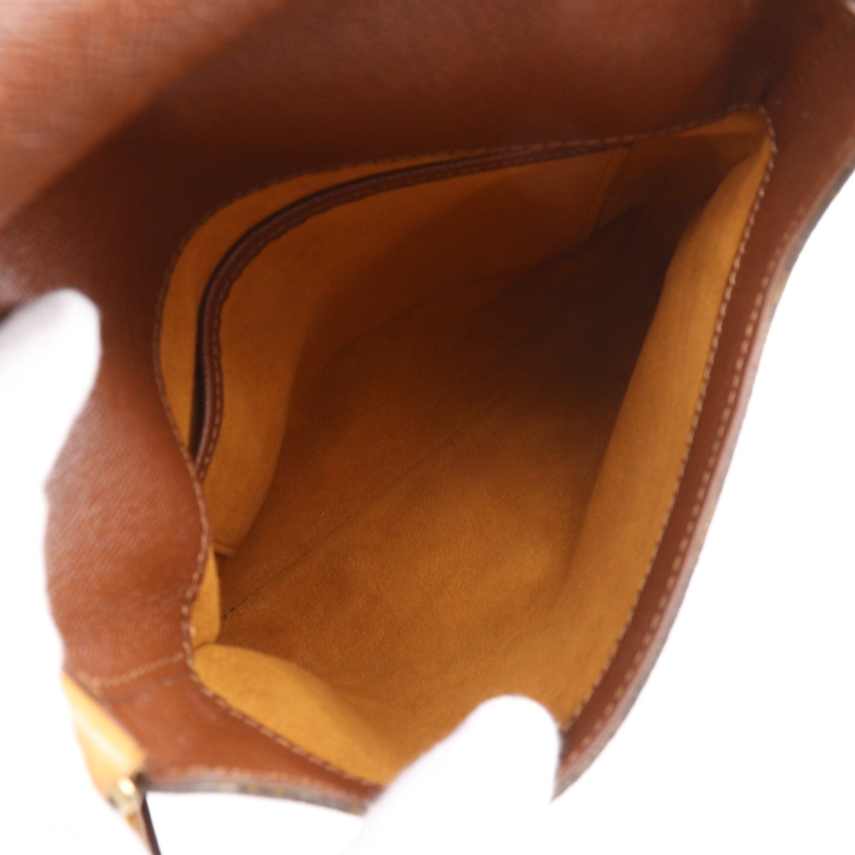 Louis Vuitton Brown Monogram Shoulder Bag (Pre-Owned)