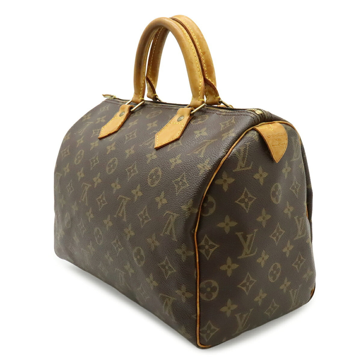 Louis Vuitton Brown Monogram Canvas Pvc Coated Canvas Handbag (Pre-Owned)
