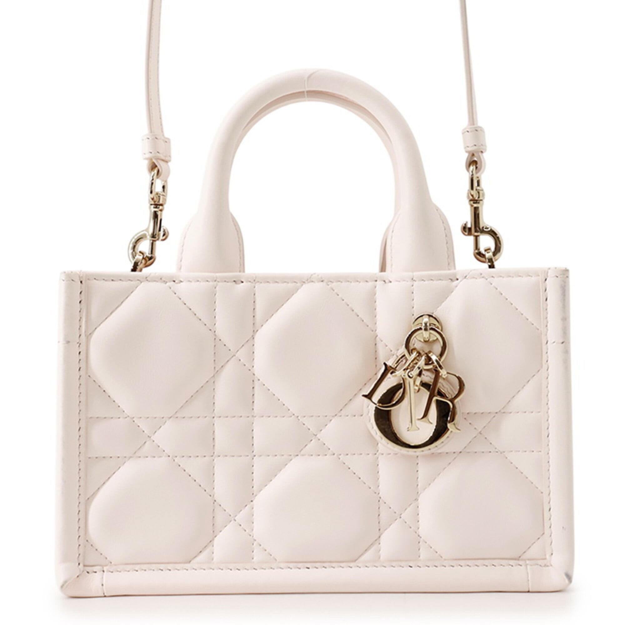 Christian Dior Pink Leather Handbag (Pre-Owned)