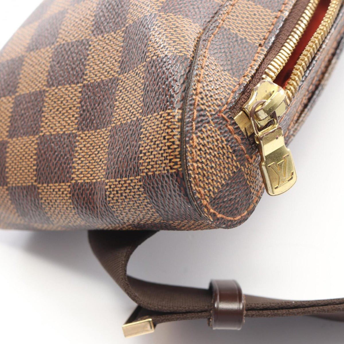 Louis Vuitton Brown Coated Canvas Fanny Pack Sling Bag (Pre-Owned)