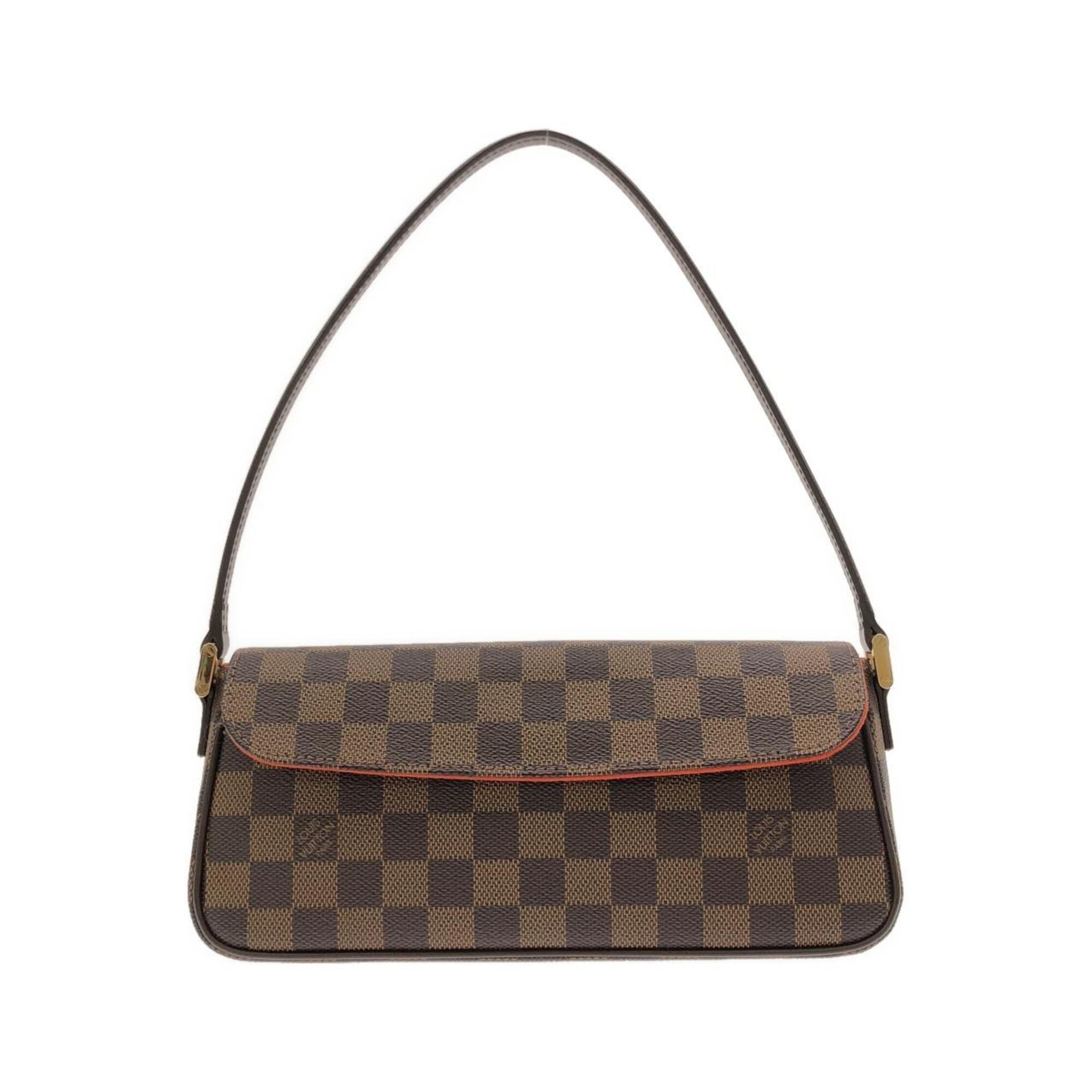 Louis Vuitton Ebene Coated Canvas Shoulder Bag (Pre-Owned)