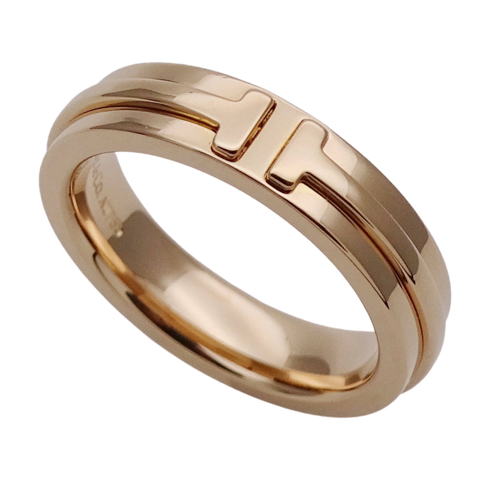 Tiffany Pink Gold Pink Gold (18K) Band Ring (Pre-Owned)