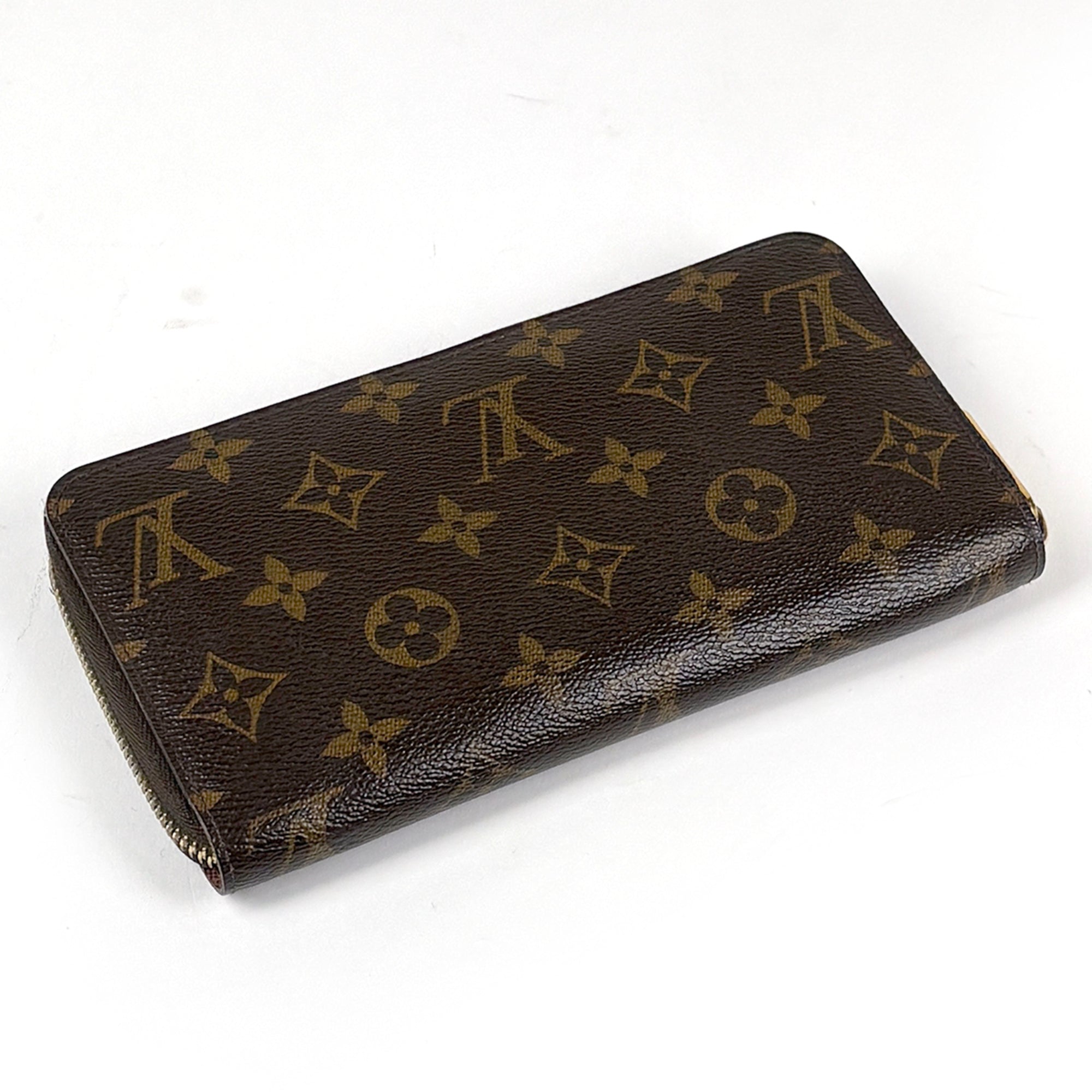 Louis Vuitton Monogram Brown Monogram Long Wallet (Bi-Fold) (Pre-Owned)