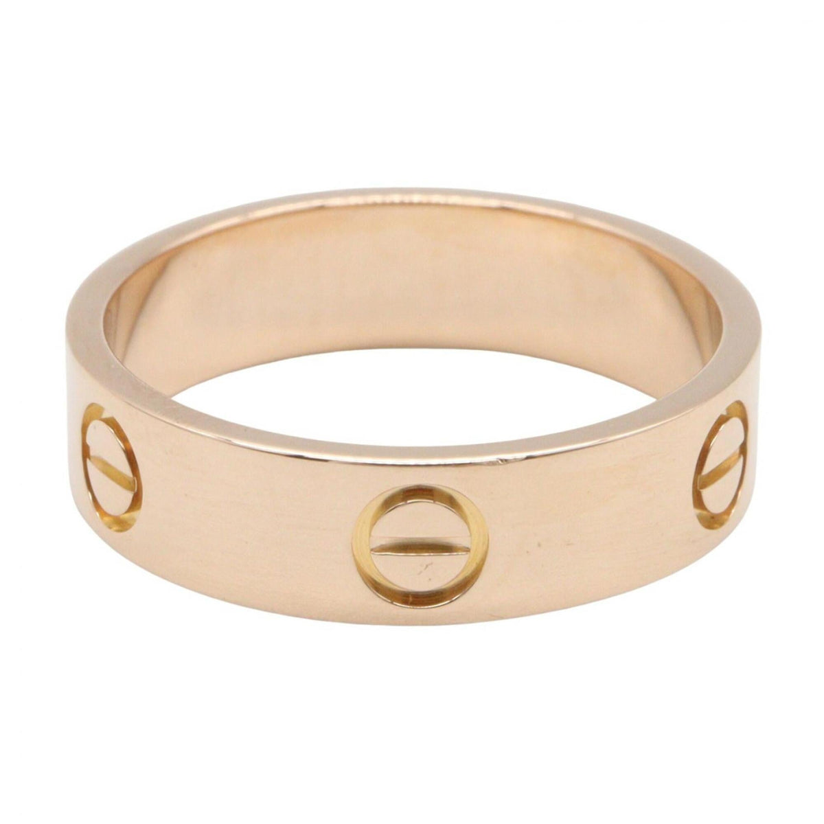 Cartier Gold Pink Gold (18K) Band Ring (Pre-Owned)