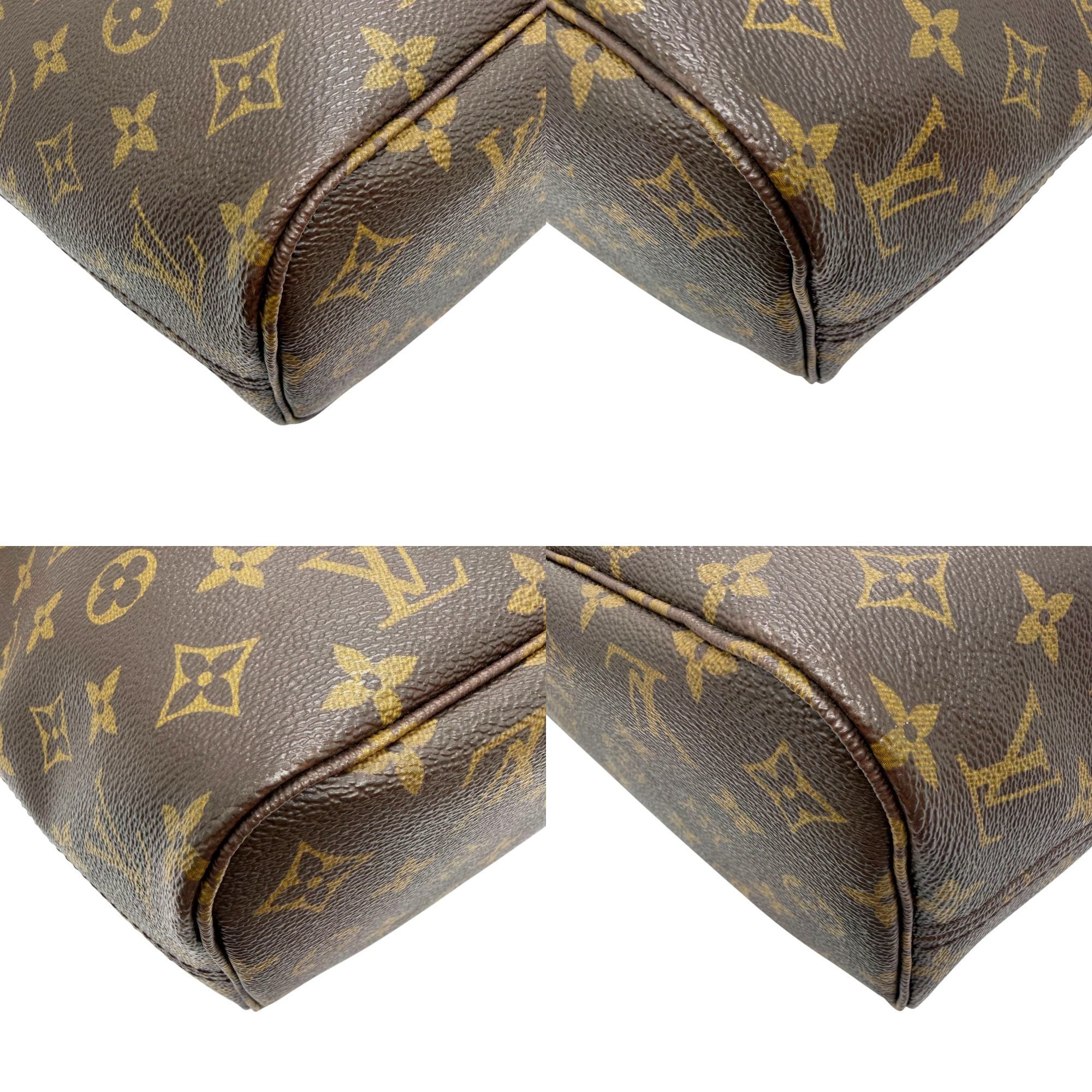 Louis Vuitton Brown Monogram Handbag Tote Bag (Pre-Owned)