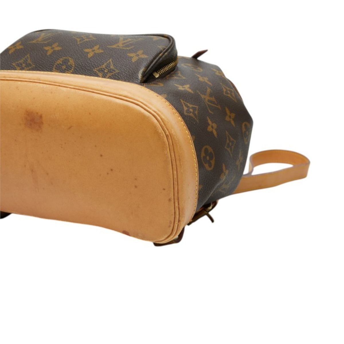 Louis Vuitton Brown Pvc Leather Backpack (Pre-Owned)