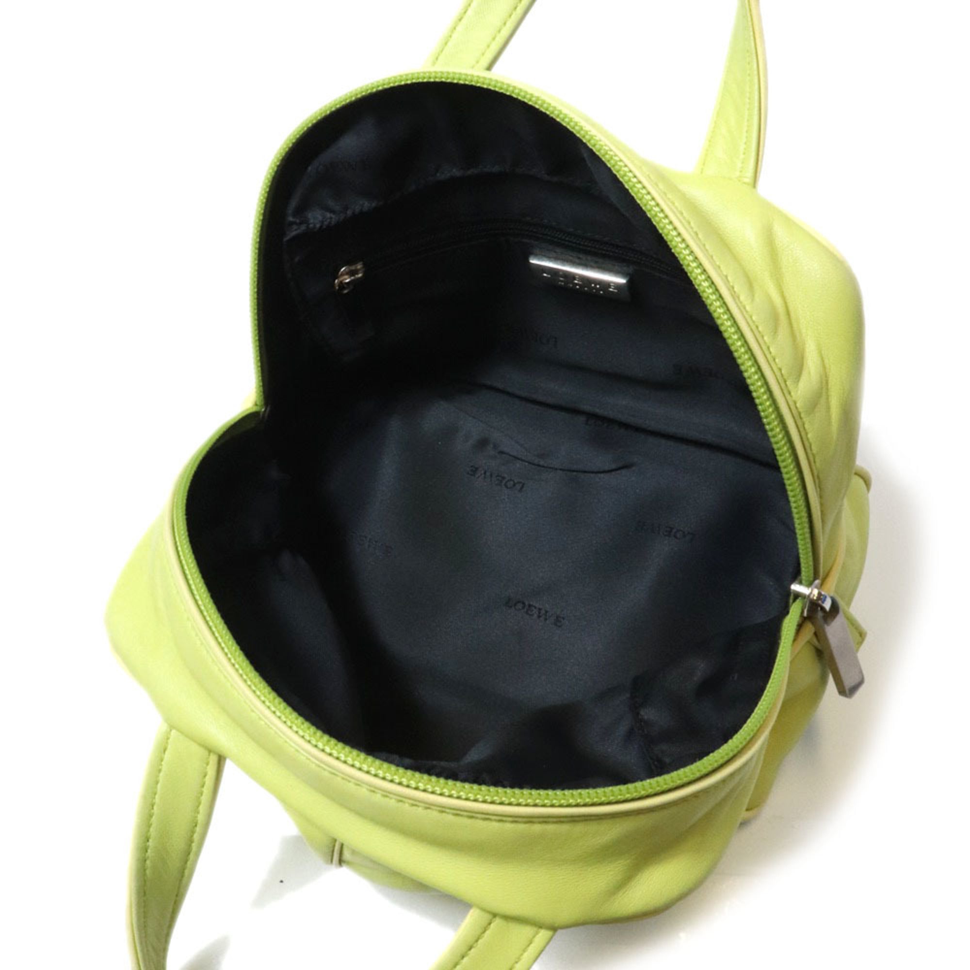 Loewe Green Leather Handbag (Pre-Owned)
