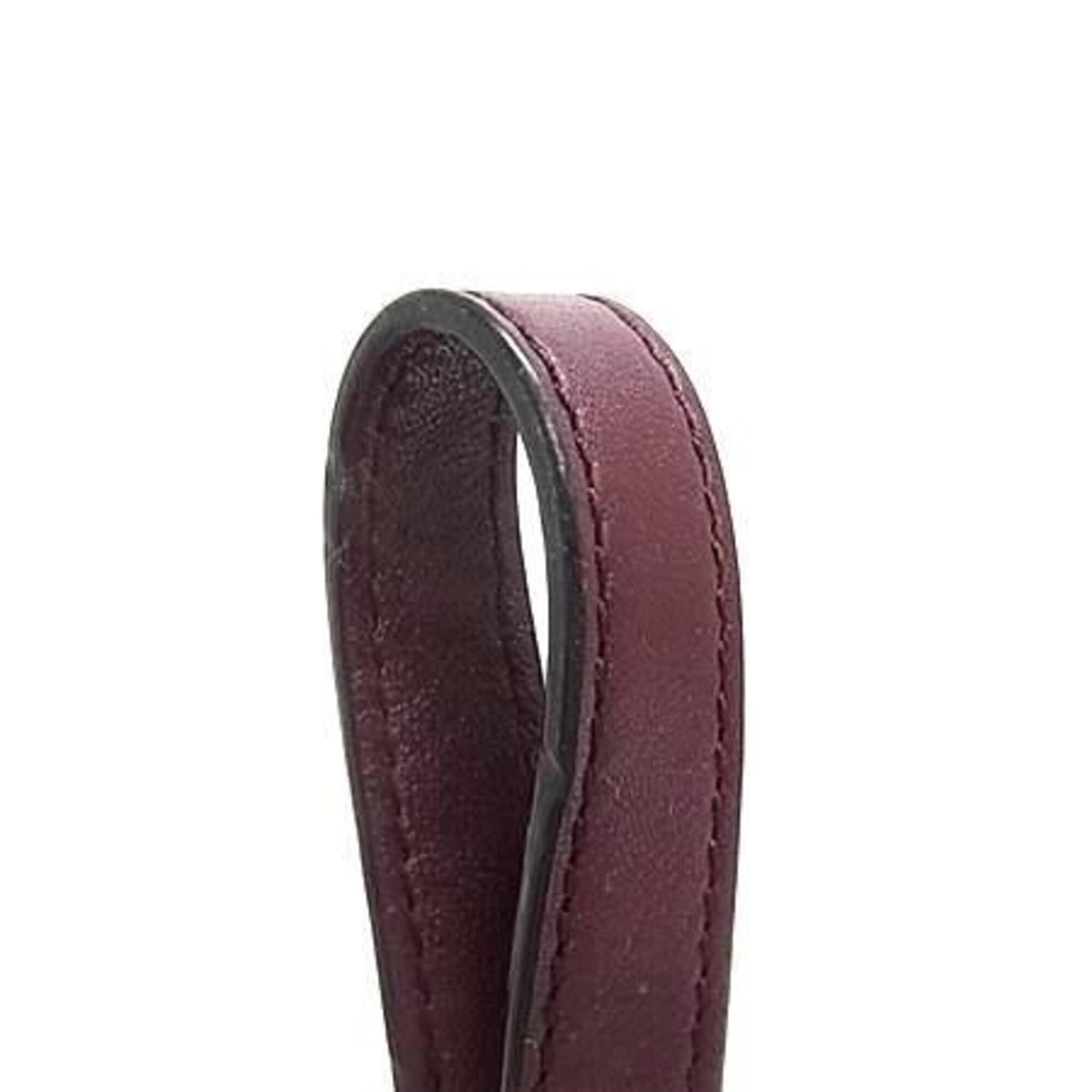 Bally Bordeaux Leather Clutch Bag (Pre-Owned)