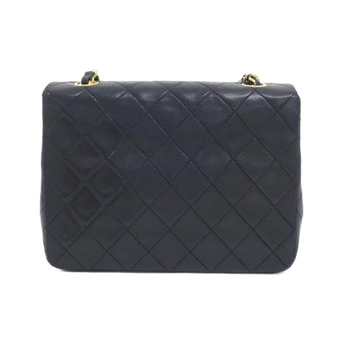Chanel Black Leather Shoulder Bag (Pre-Owned)