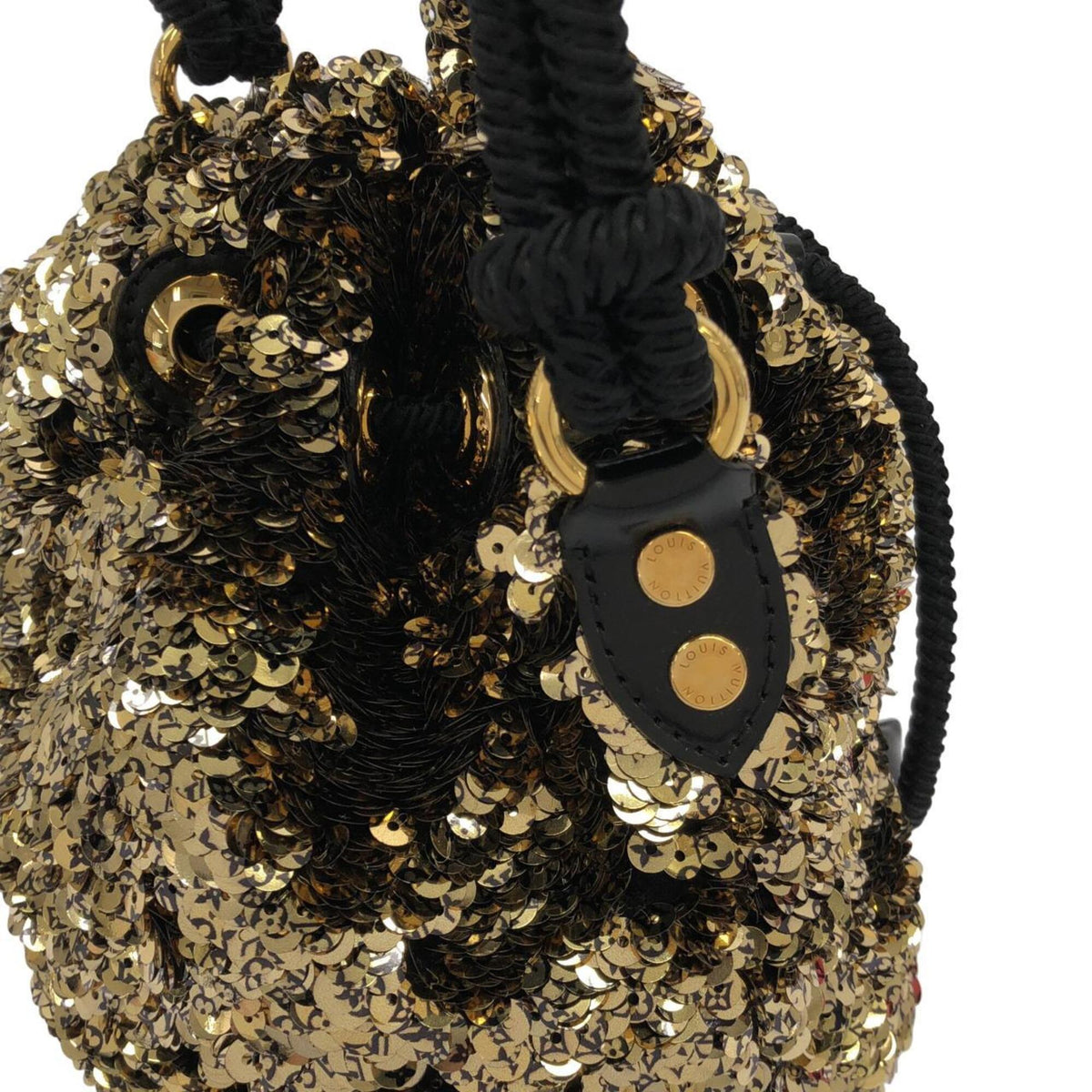 Louis Vuitton Gold Spangles Shoulder Bag (Pre-Owned)
