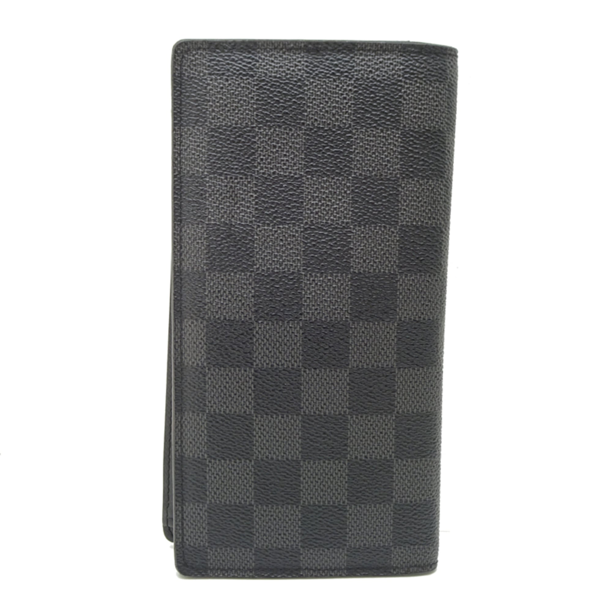 Louis Vuitton Black Noir Damier Graphite Wallet (Bi-Fold) (Pre-Owned)