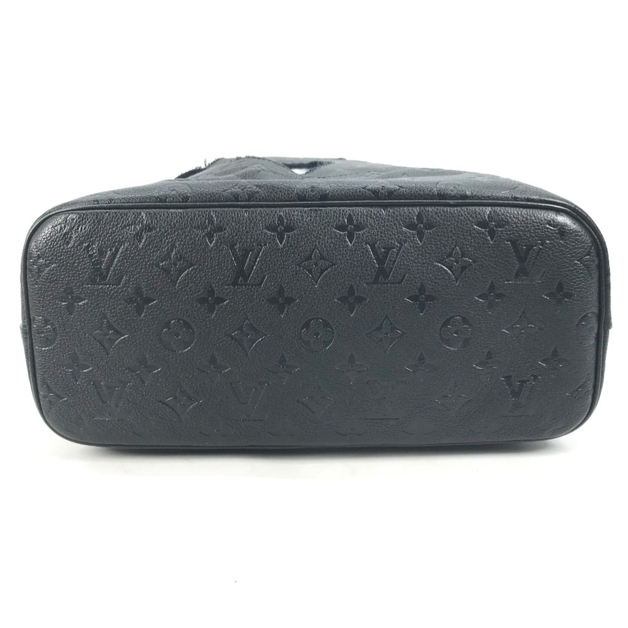 Louis Vuitton Black Noir Monogram Empreinte Shoulder Bag Tote Bag (Pre-Owned)