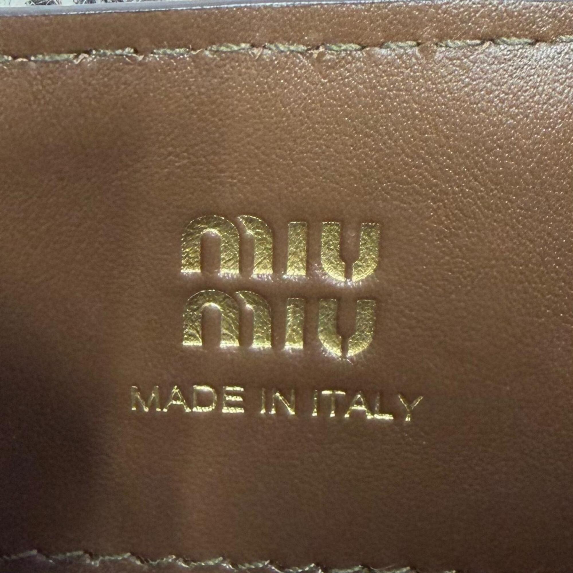 Miu Miu Multi-Color Leather Shoulder Bag (Pre-Owned)