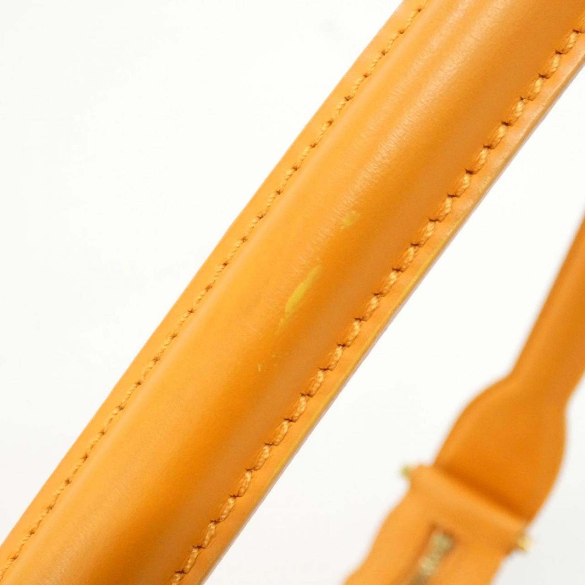 Louis Vuitton Mandarin Orange Leather Handbag (Pre-Owned)