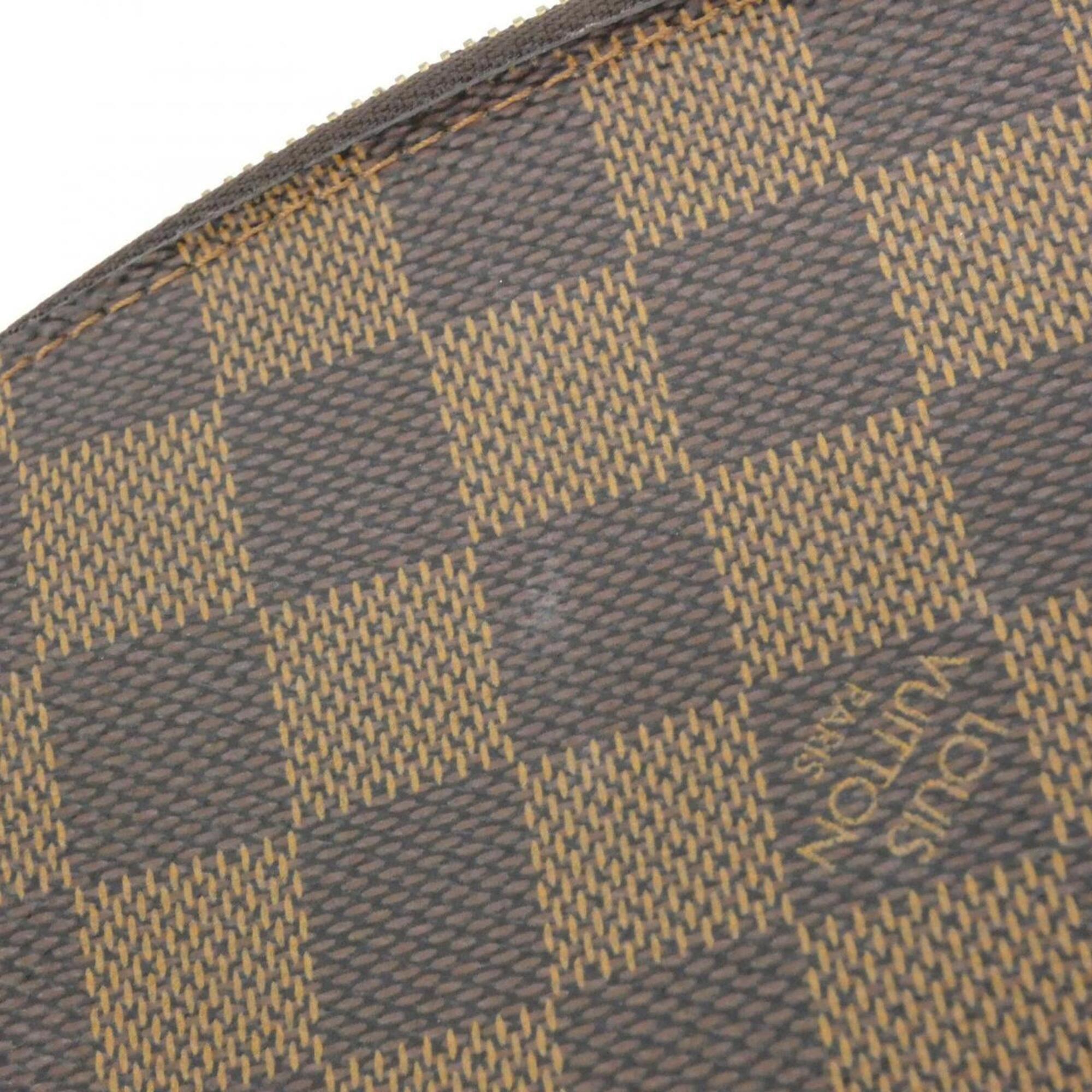 Louis Vuitton Ebene Coated Canvas Handbag Pochette Pouch (Pre-Owned)