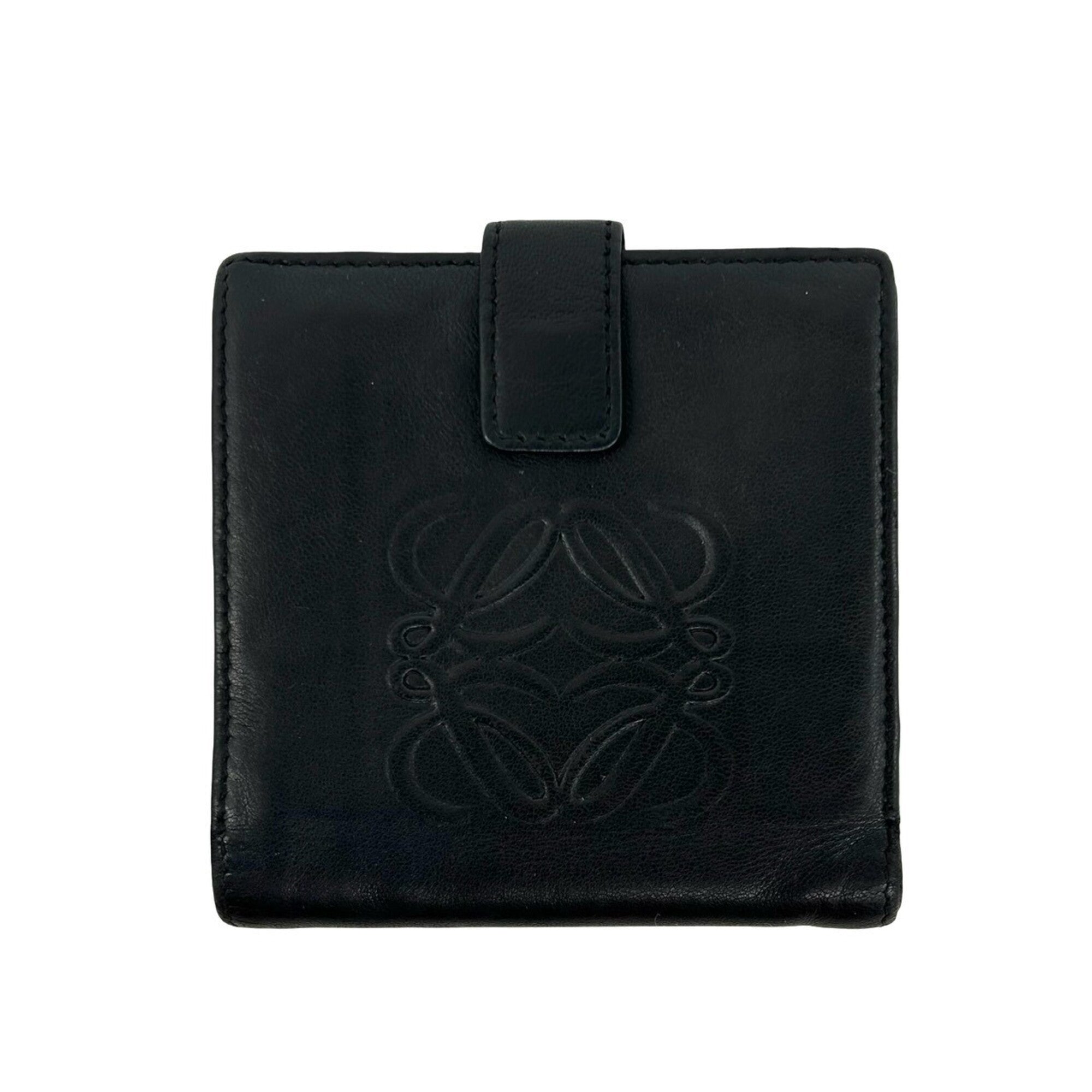 Loewe Black Leather Wallet (Bi-Fold) (Pre-Owned)