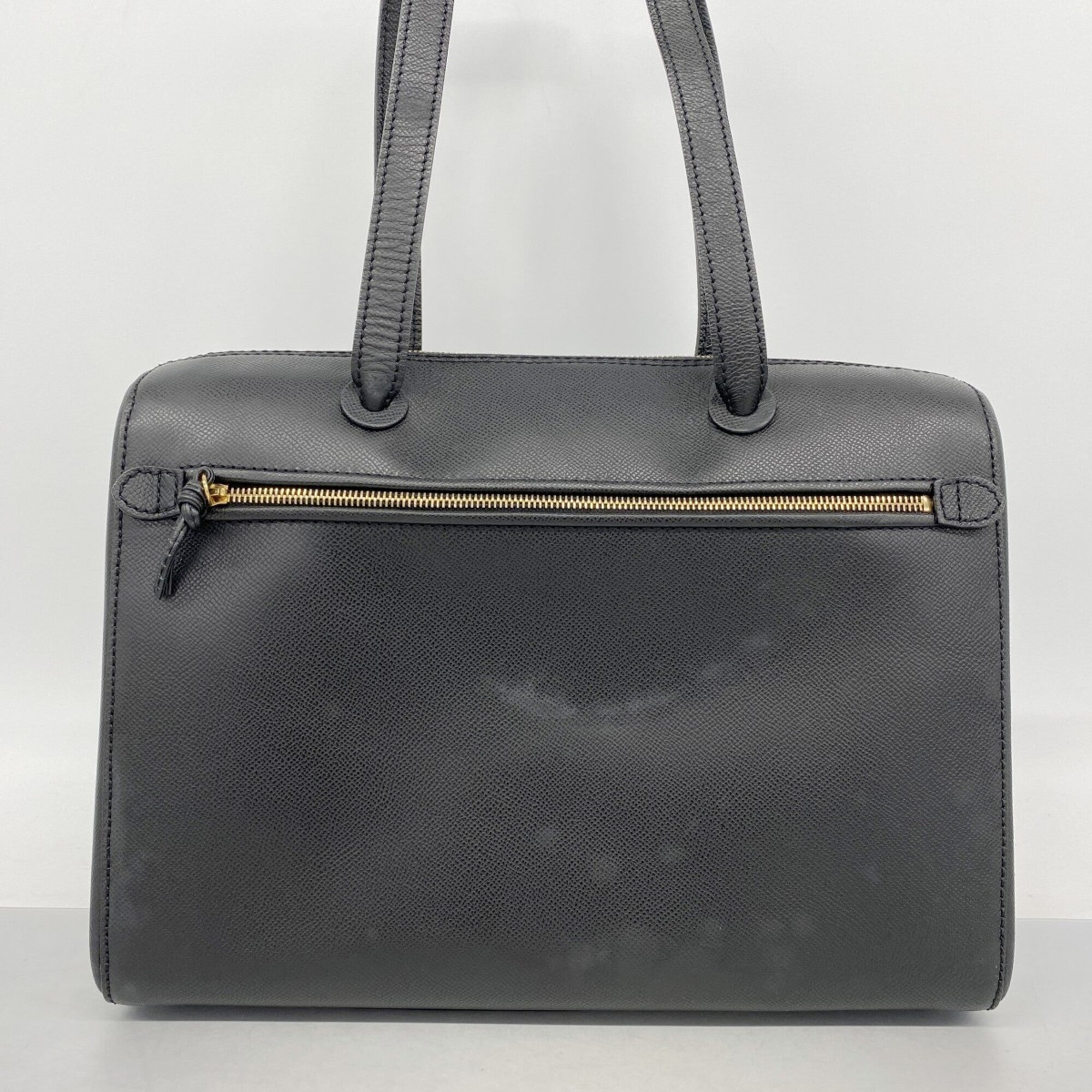 Chanel Black Leather Tote Bag (Pre-Owned)