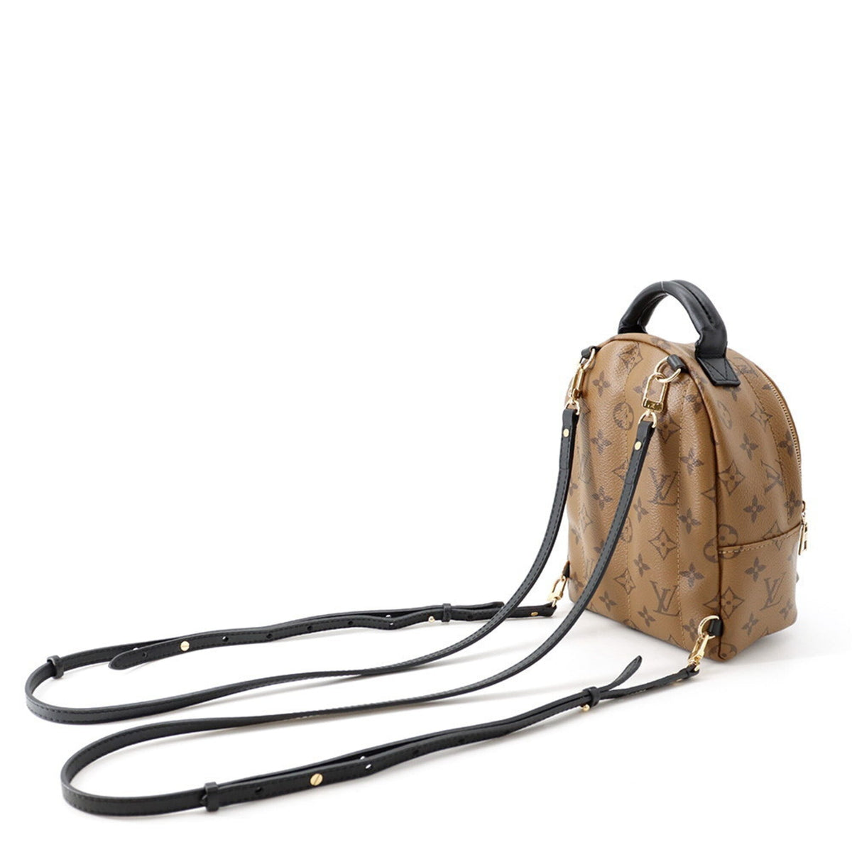 Louis Vuitton Monogram Noir Monogram Monogram Reverse Backpack (Pre-Owned)