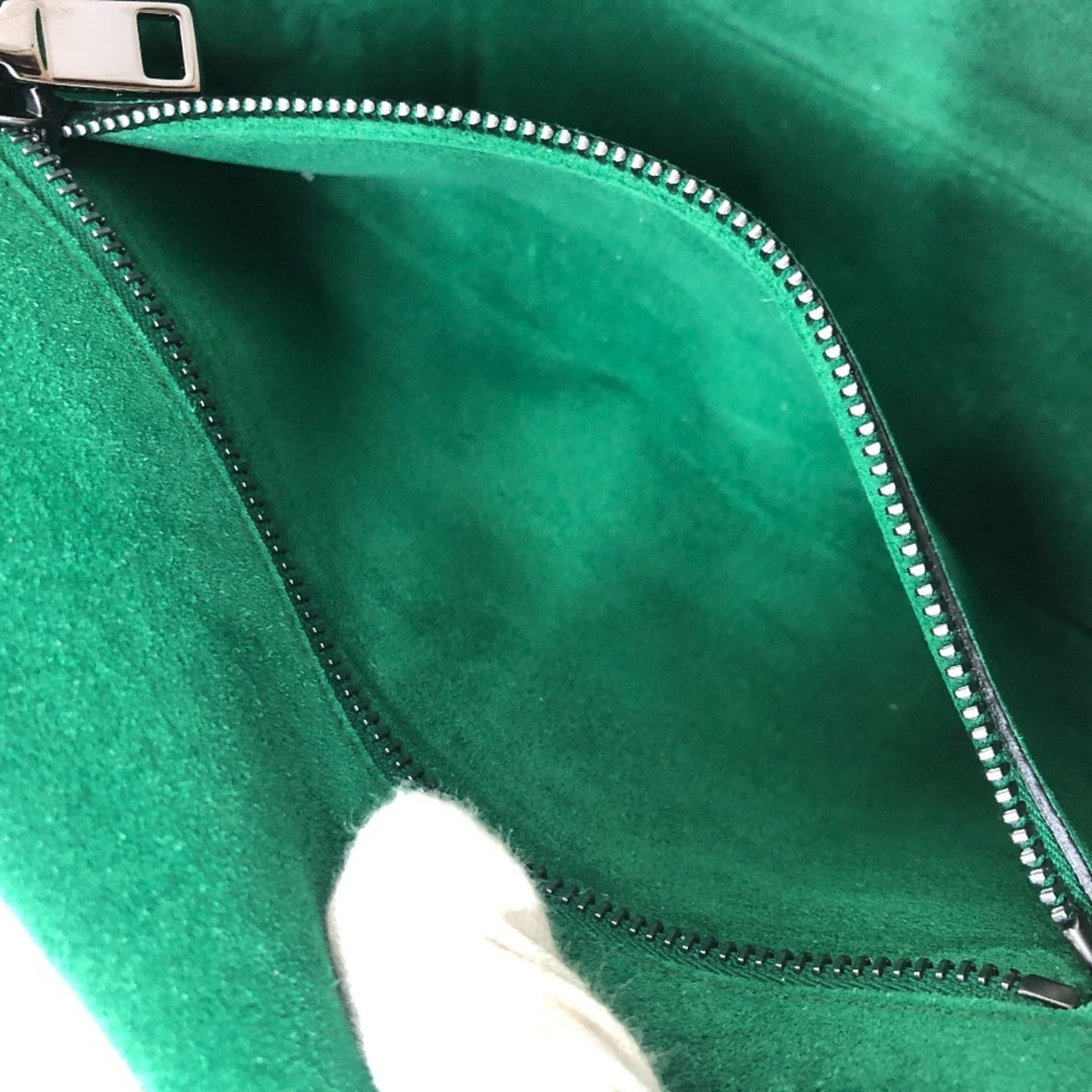 Valentino Garavani Green Leather Handbag Shoulder Bag (Pre-Owned)