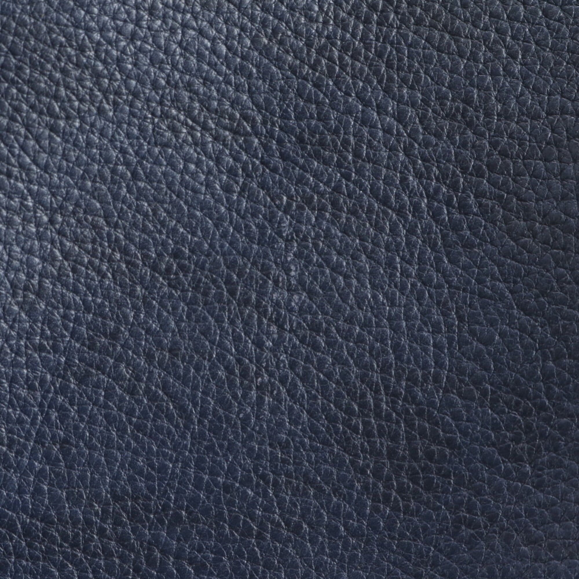 Fendi Navy Leather Shoulder Bag Tote Bag (Pre-Owned)