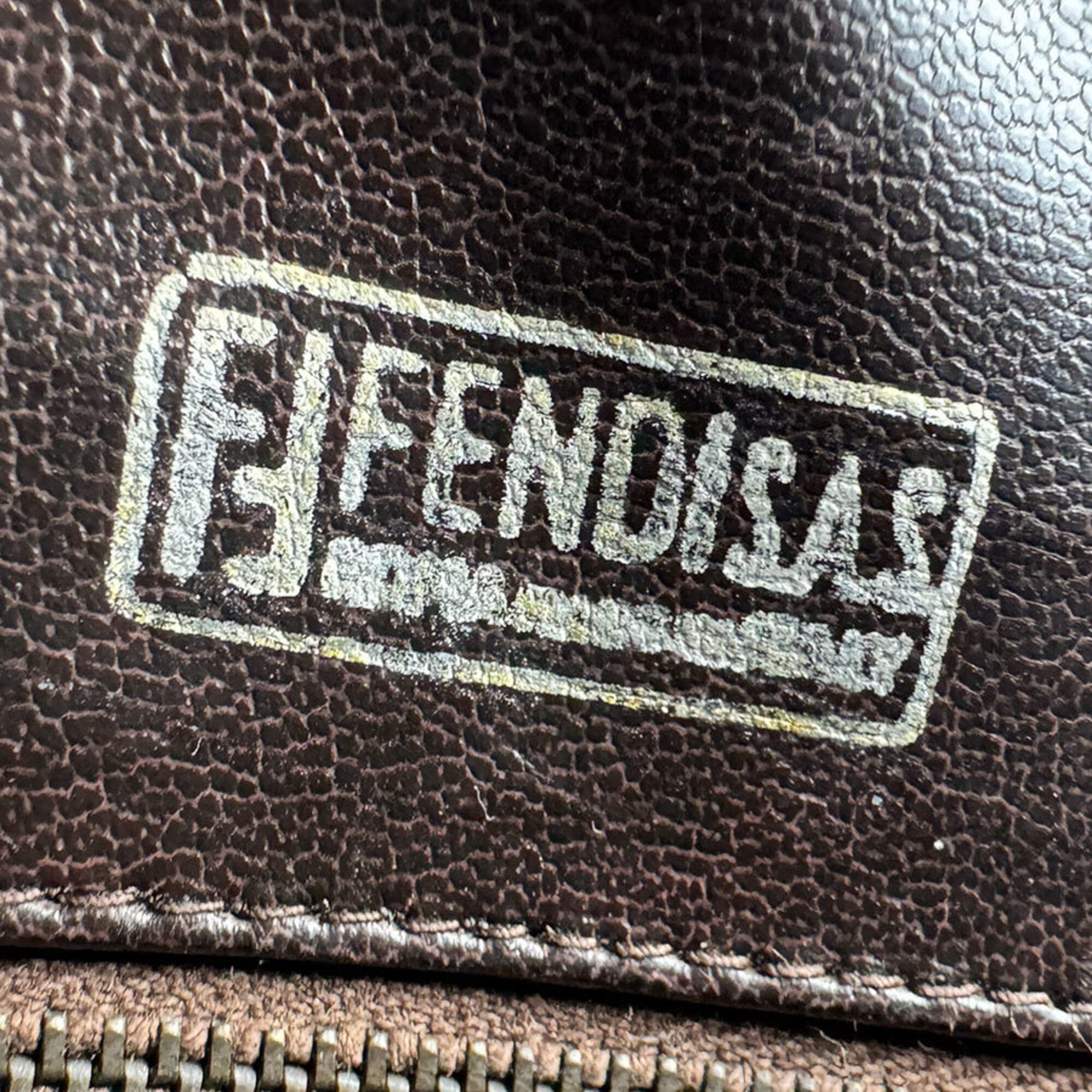 Fendi Brown Pvc Leather Shoulder Bag (Pre-Owned)