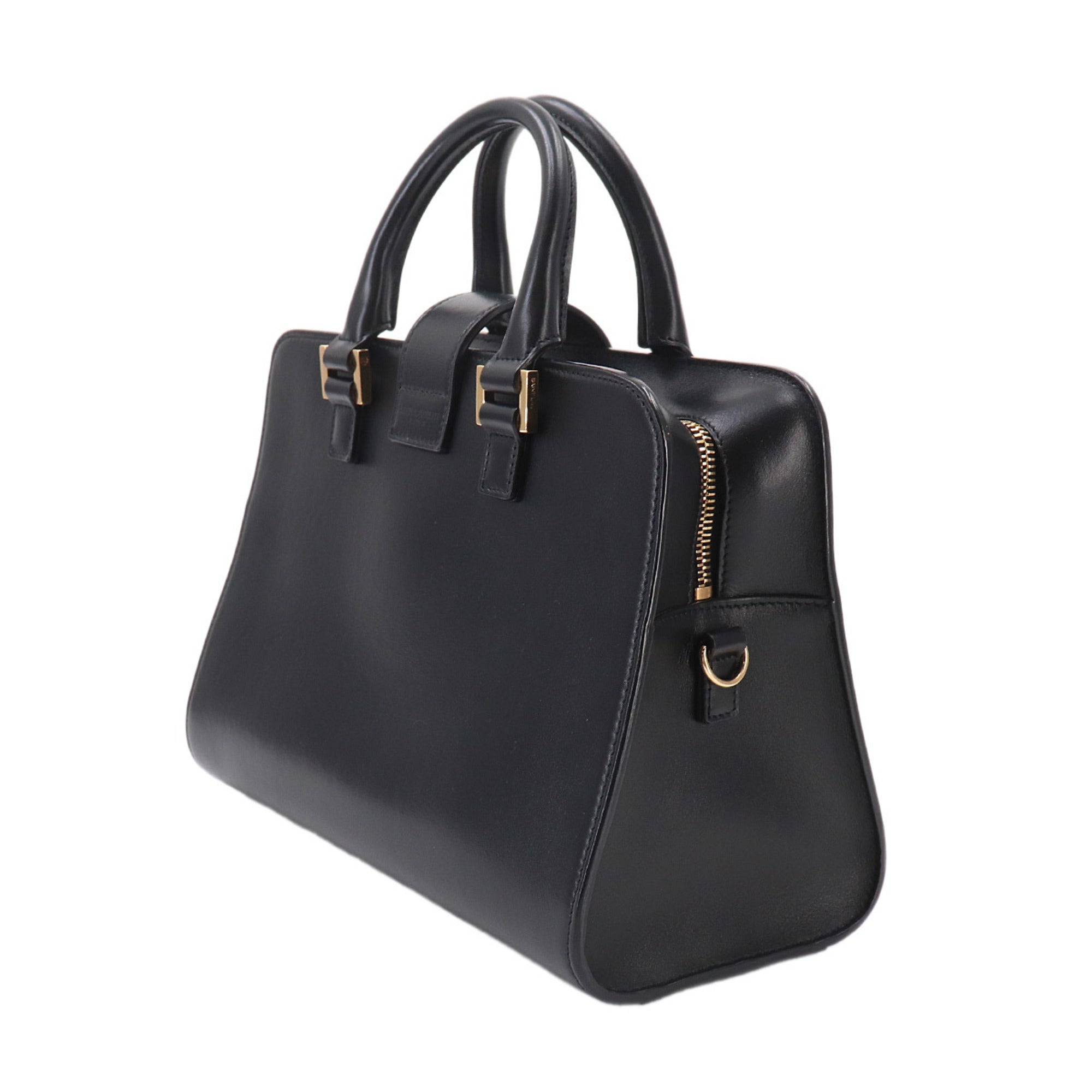 Saint Laurent Black Leather Handbag (Pre-Owned)