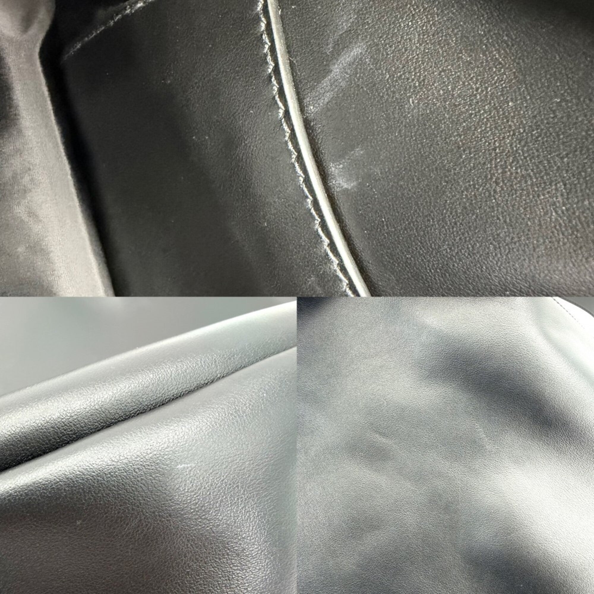 Miu Miu Black Leather Tote Bag (Pre-Owned)