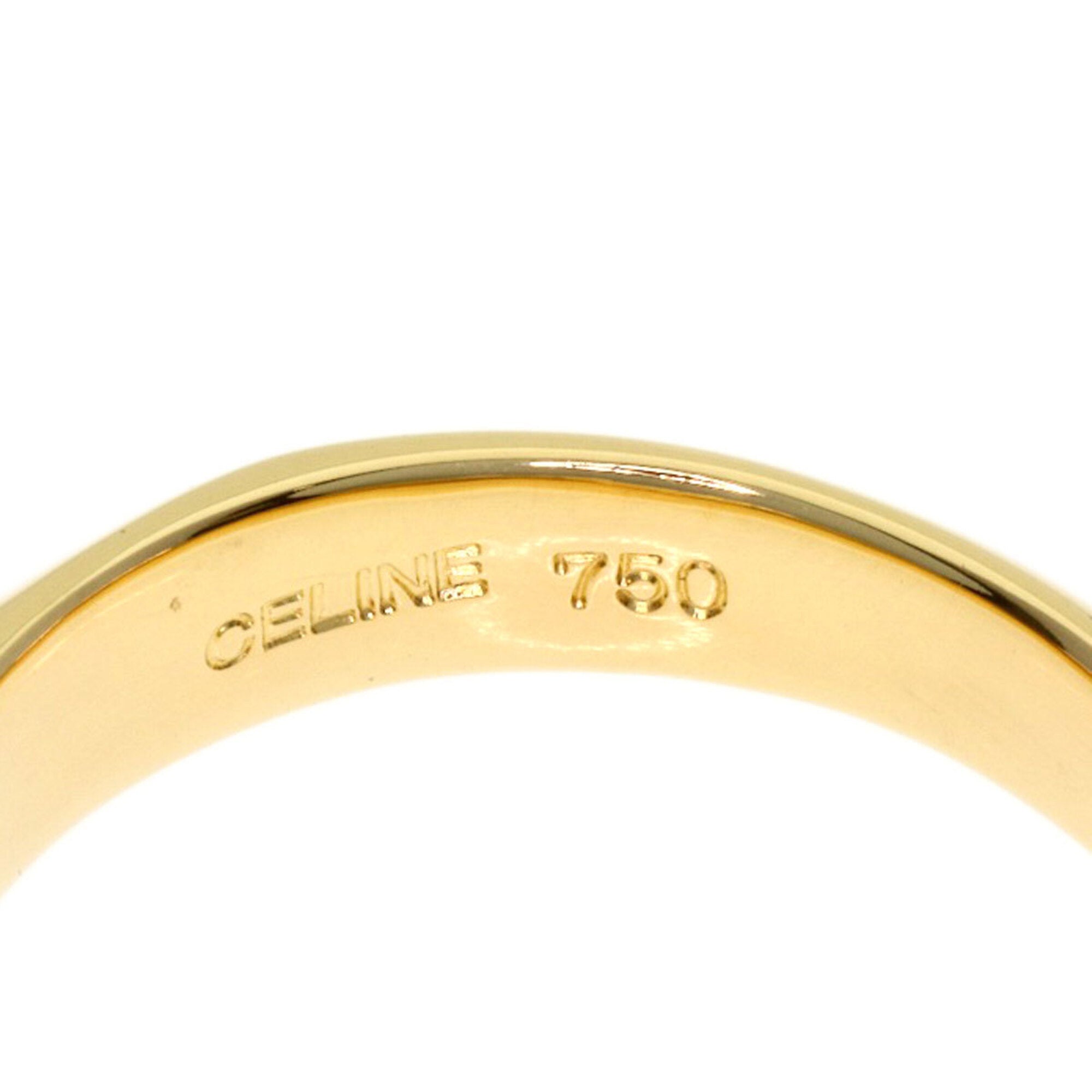 Celine Yellow Gold (18K) Band Ring (Pre-Owned)