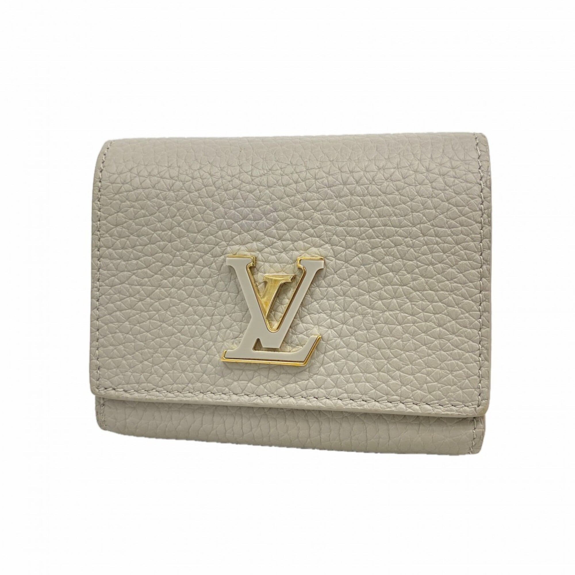 Louis Vuitton Gray Wallet (Tri-Fold) (Pre-Owned)