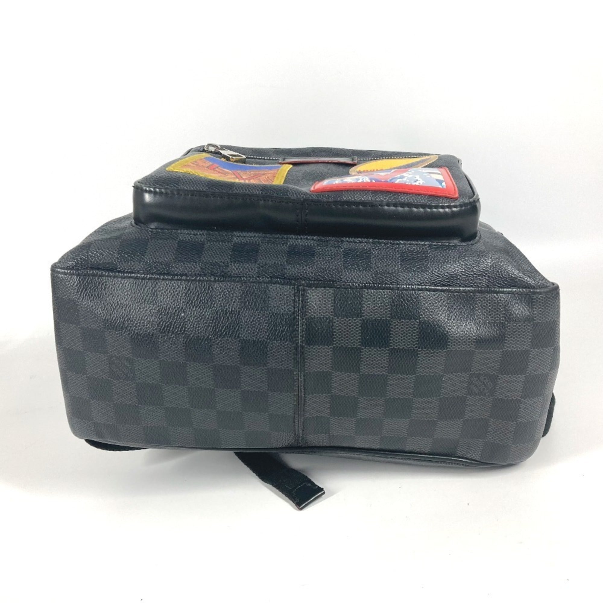 Louis Vuitton Black Damier Graphite Backpack (Pre-Owned)