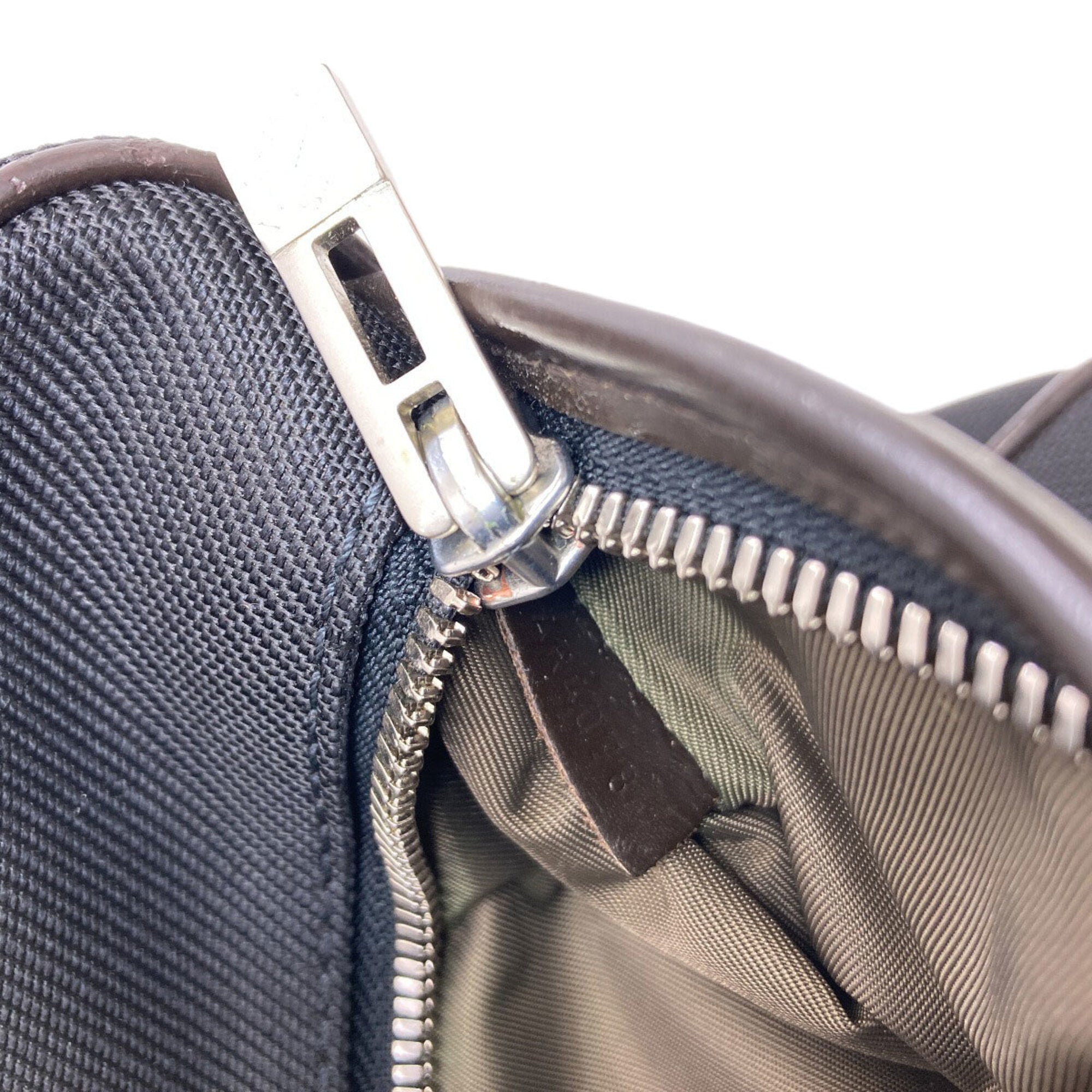 Louis Vuitton Black Canvas Sling Bag (Pre-Owned)