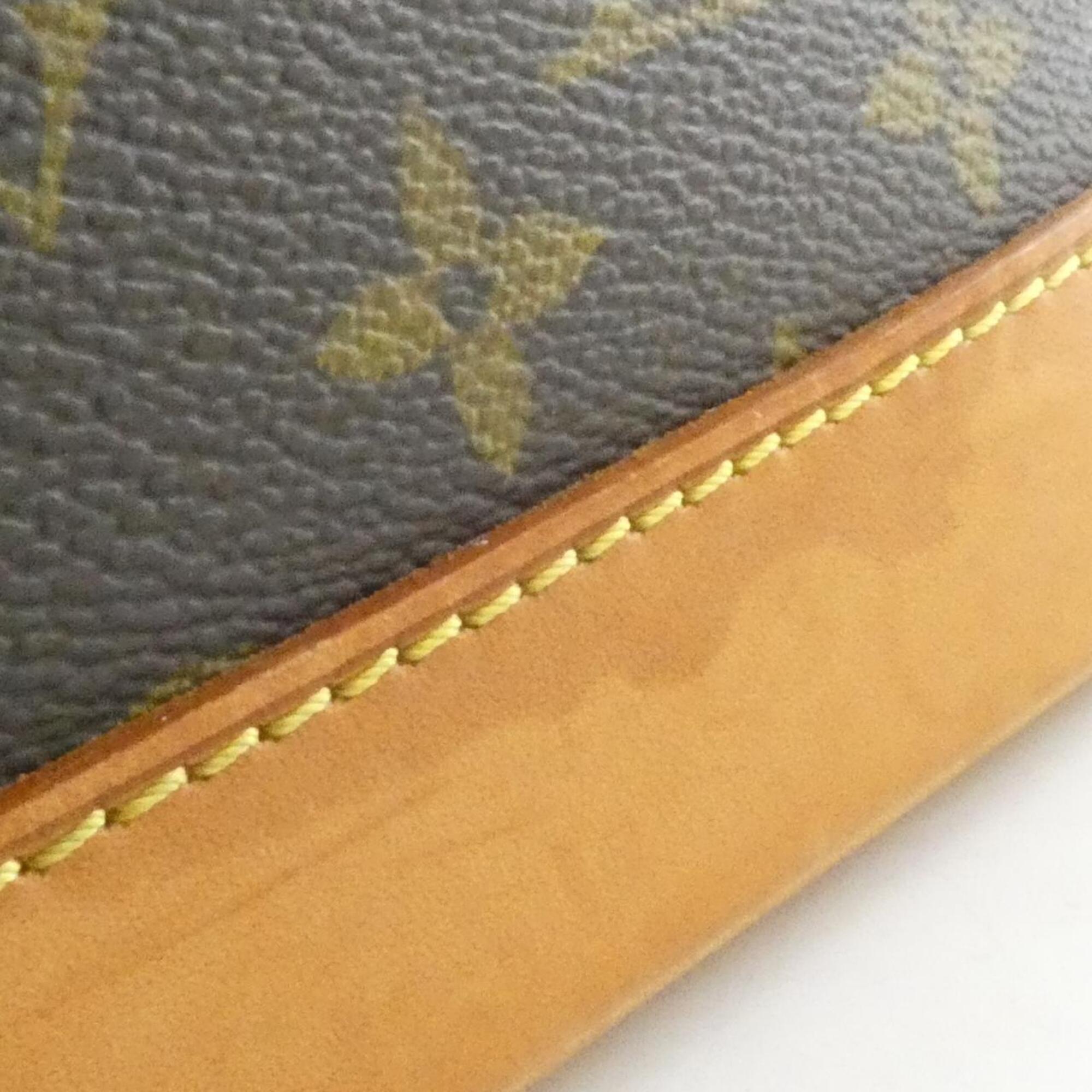 Louis Vuitton Marron Coated Canvas Handbag (Pre-Owned)