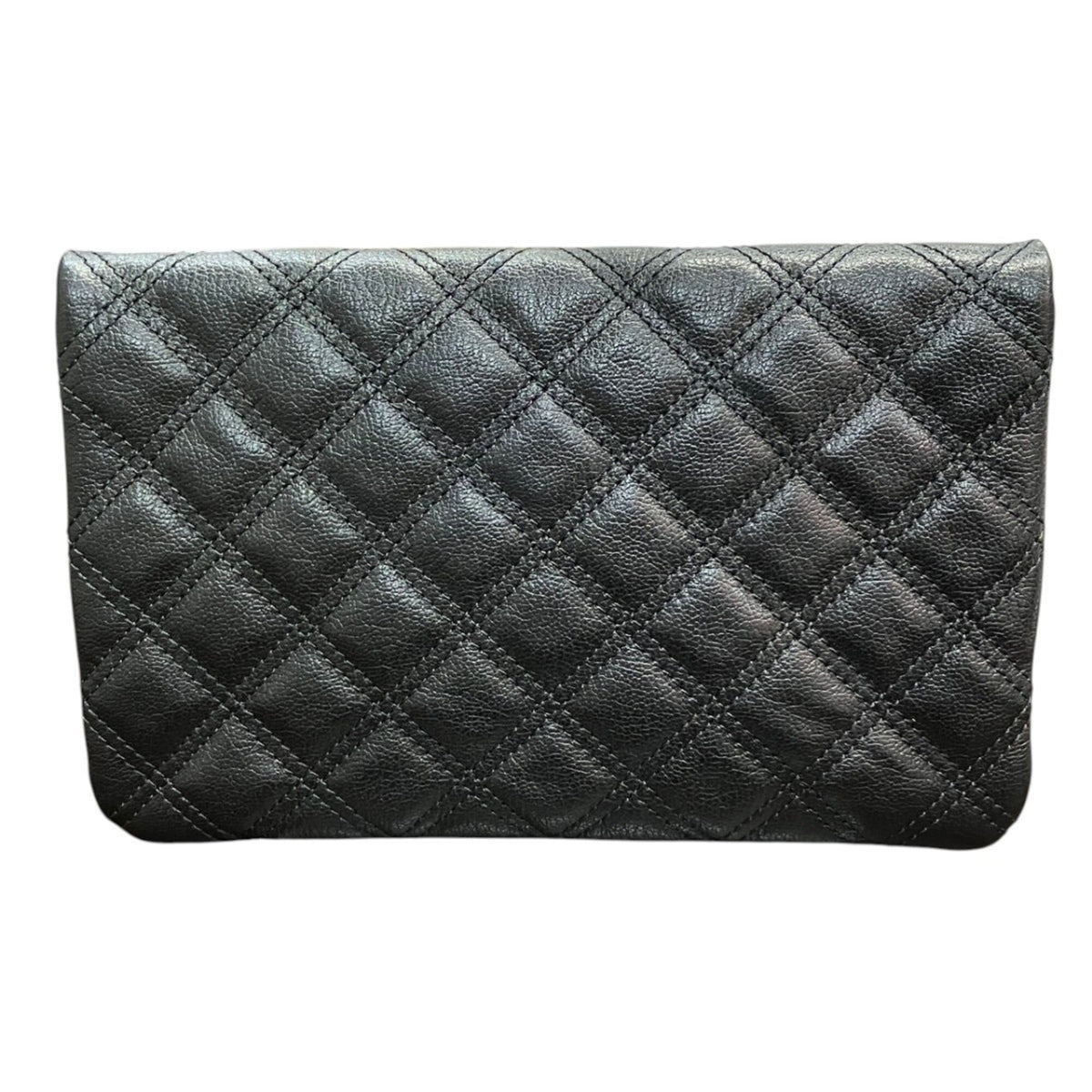 Marc Jacobs Black Leather Clutch Bag (Pre-Owned)