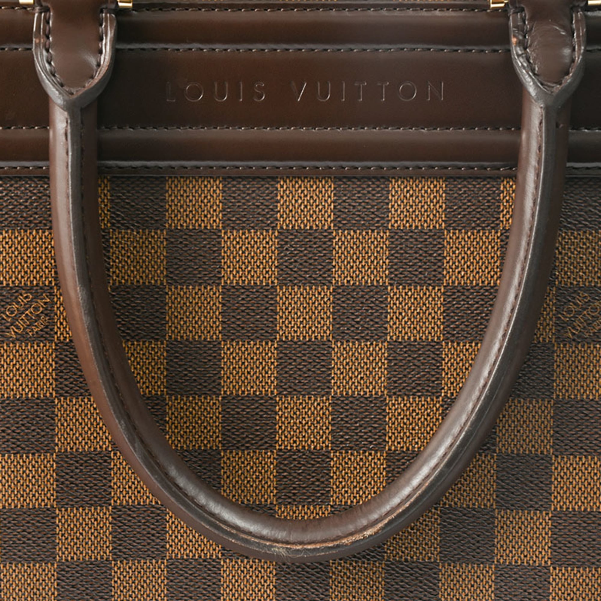 Louis Vuitton Damier Canvas Ebene Or Canvas Damier Canvas Handbag Tote Bag (Pre-Owned)
