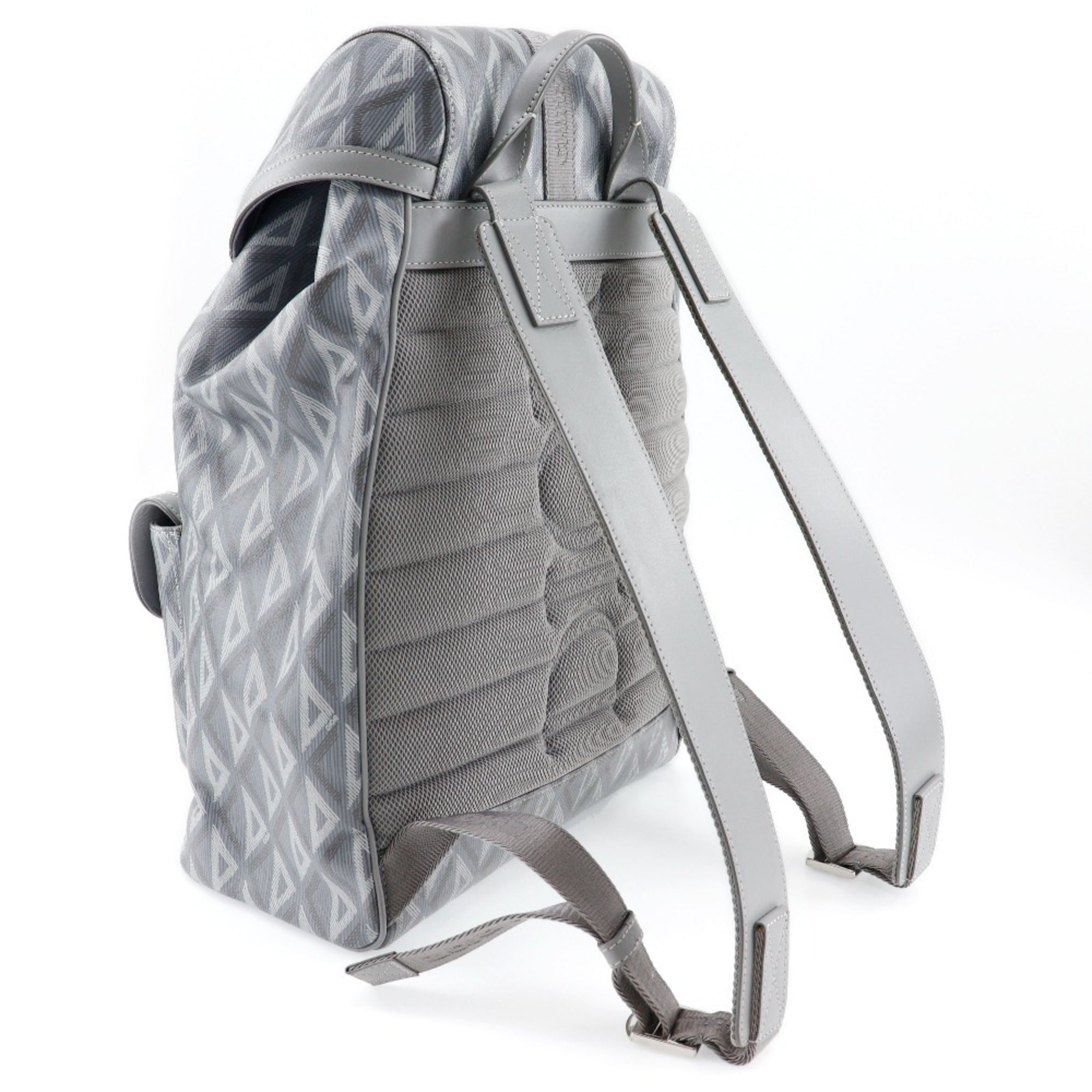 Christian Dior Gray Pvc Backpack (Pre-Owned)