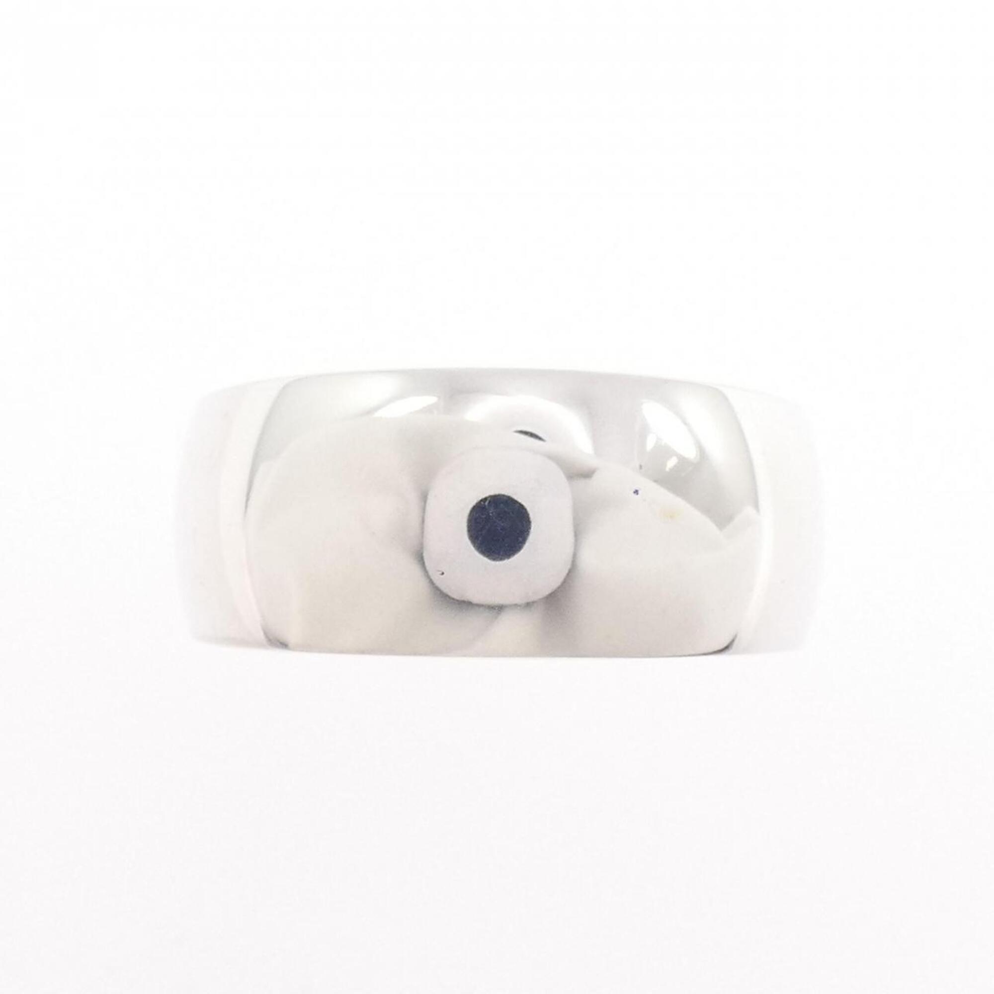 Hermes Silver 925 Band Ring (Pre-Owned)