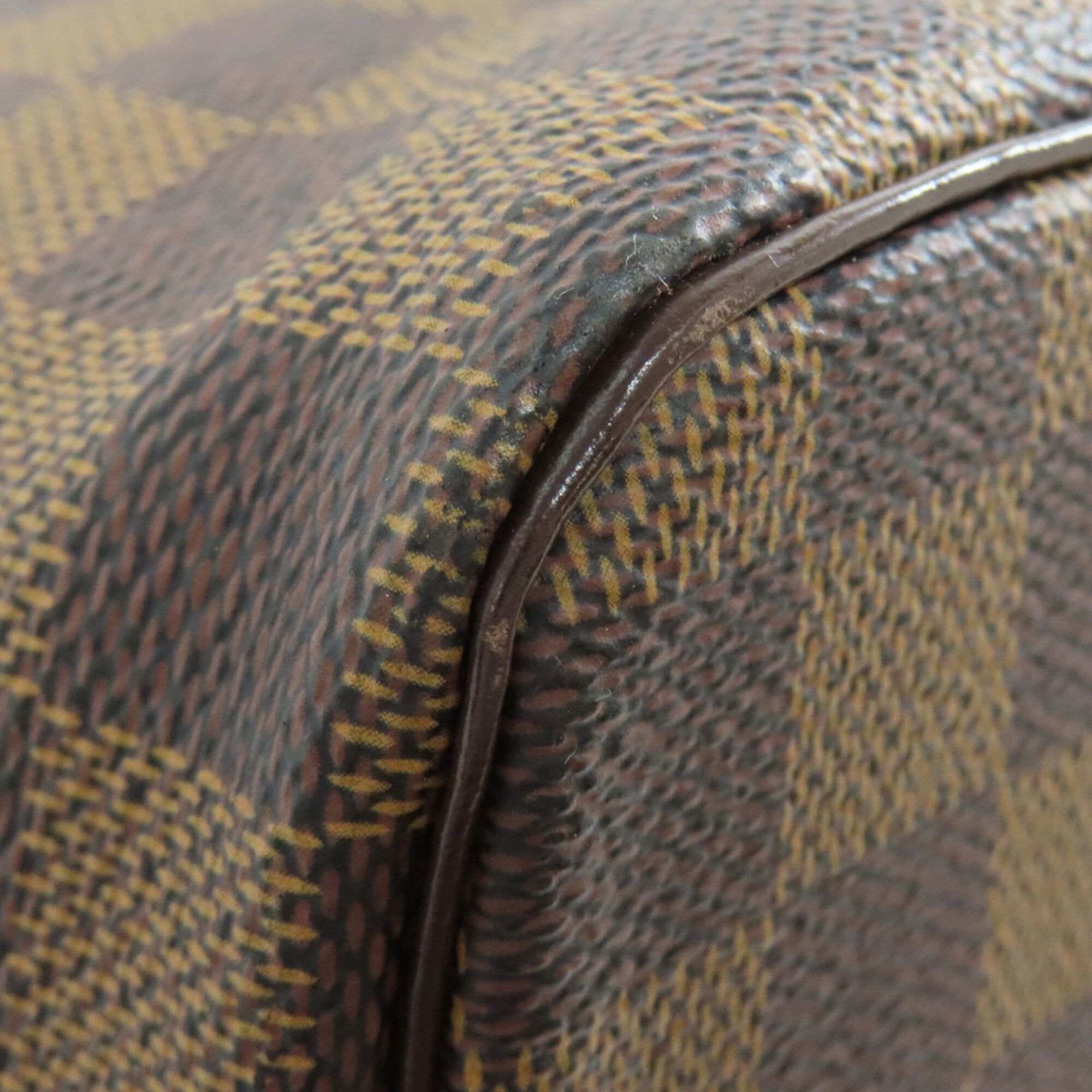 Louis Vuitton Brown Damier Canvas Ebene Damier Canvas Tote Bag (Pre-Owned)