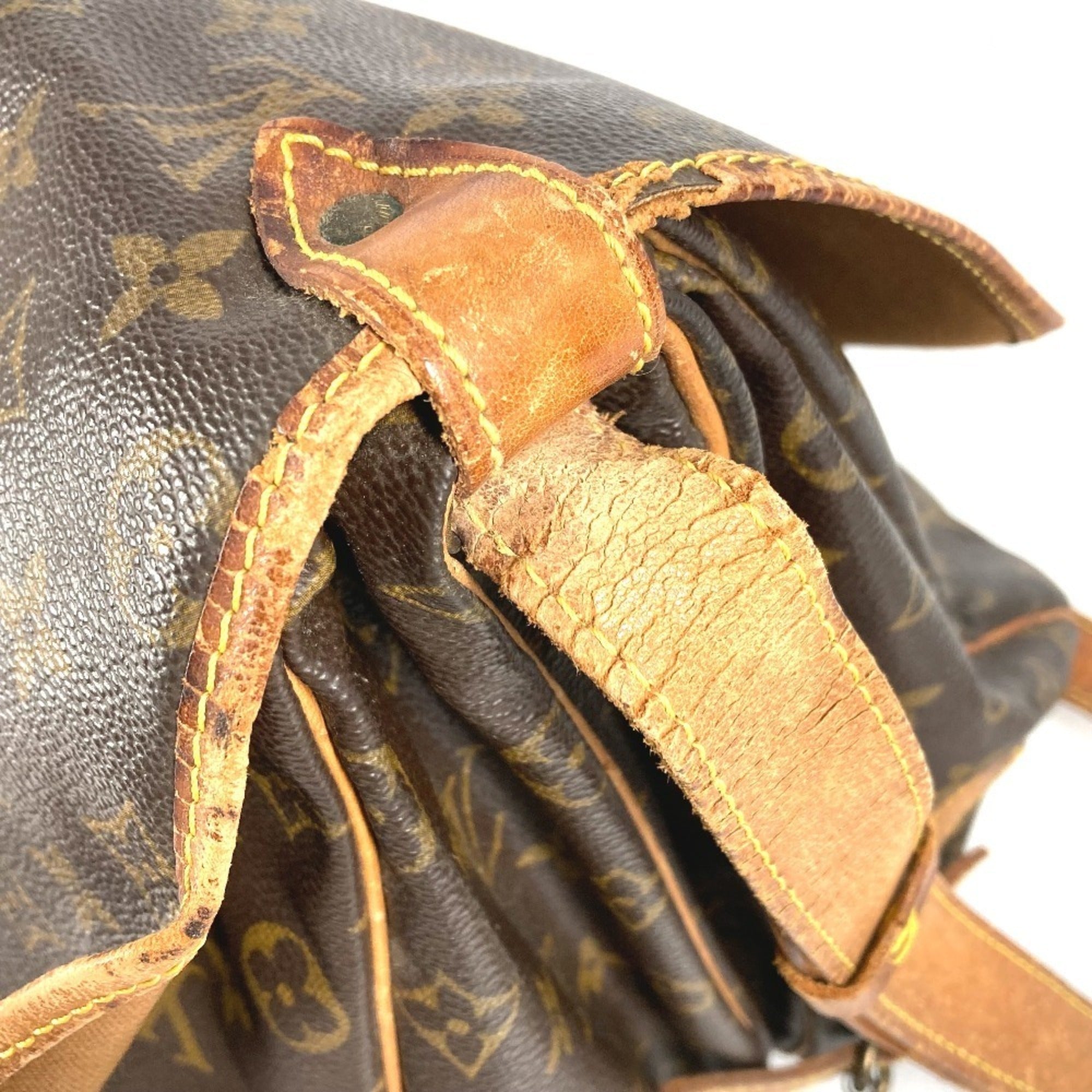 Louis Vuitton Brown Galle Monogram Monogram Handbag Shoulder Bag (Pre-Owned)