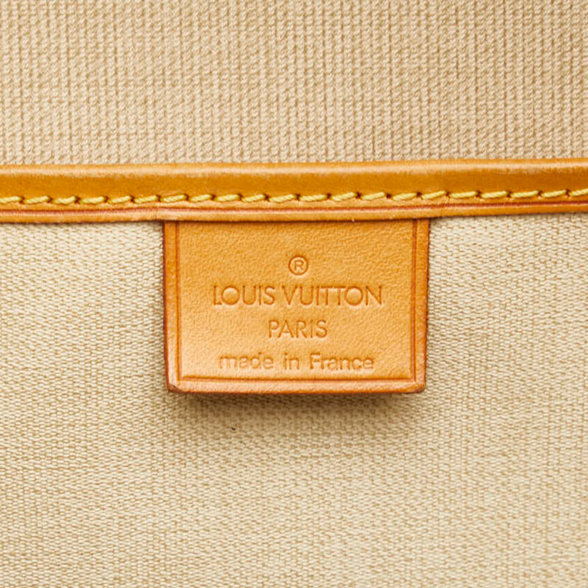 Louis Vuitton Monogram Brown Pvc Leather Handbag (Pre-Owned)