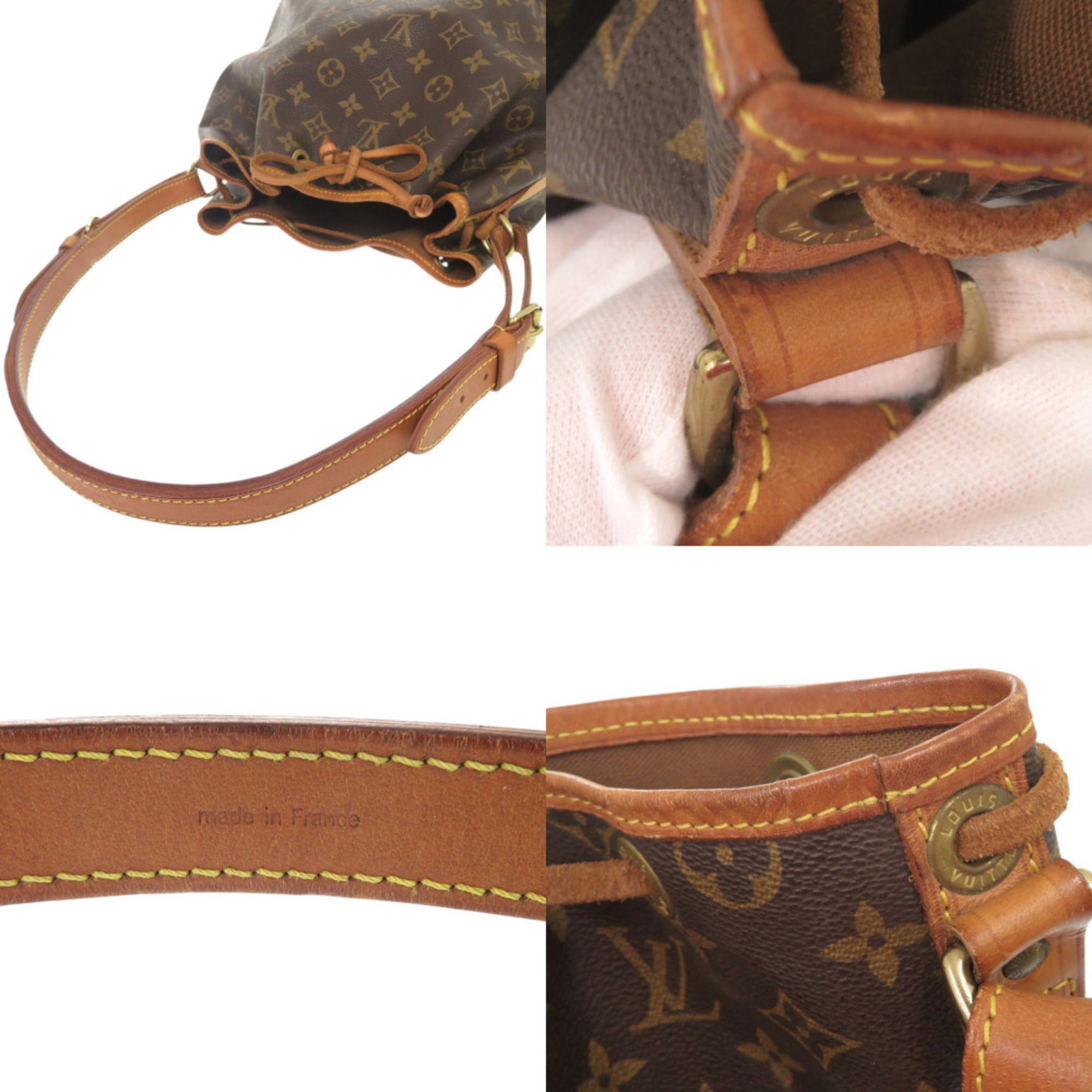 Louis Vuitton Brown Monogram Shoulder Bag (Pre-Owned)