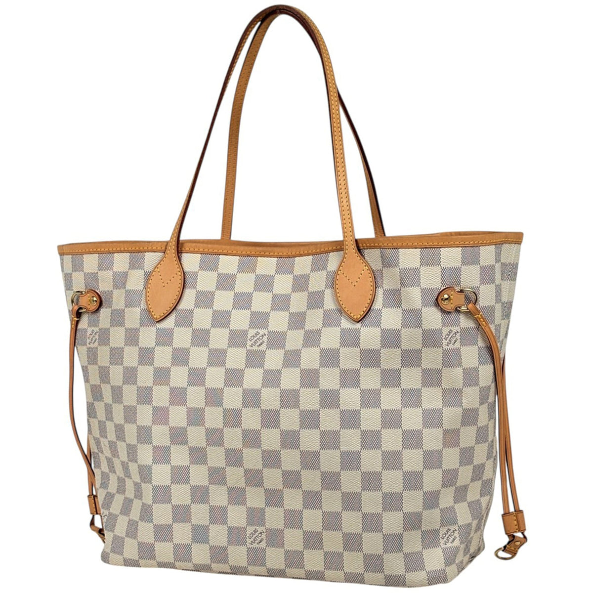 Louis Vuitton White Damier Azur Tote Bag (Pre-Owned)