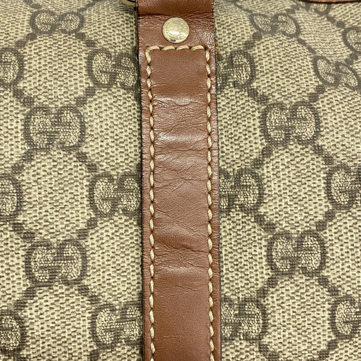 Gucci Brown Pvc Handbag (Pre-Owned)