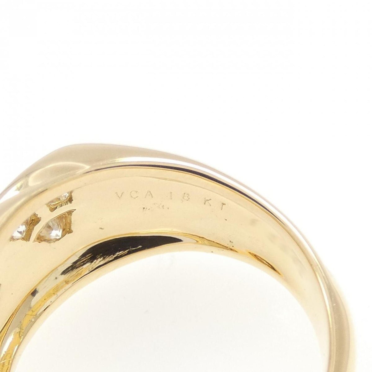 Van Cleef & Arpels Yellow Gold (18K) Band Ring (Pre-Owned)