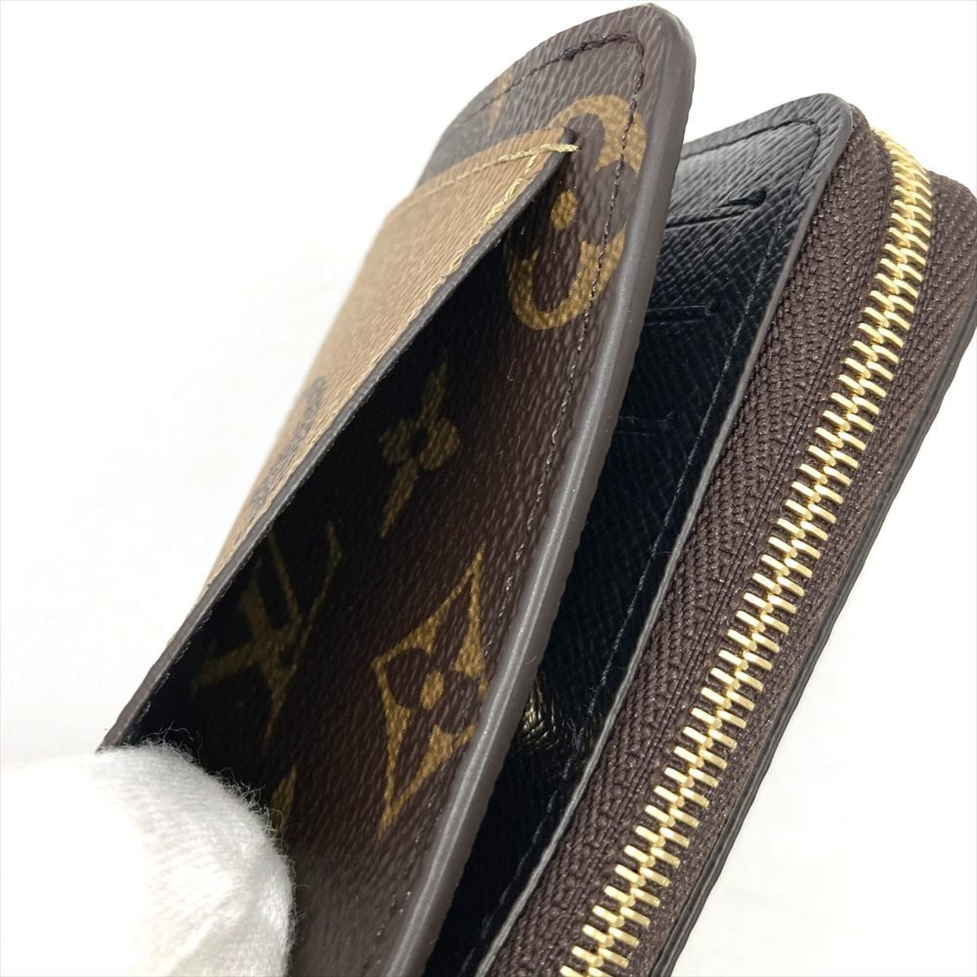 Louis Vuitton Brown Monogram Reverse Monogram Reverse Wallet (Bi-Fold) (Pre-Owned)