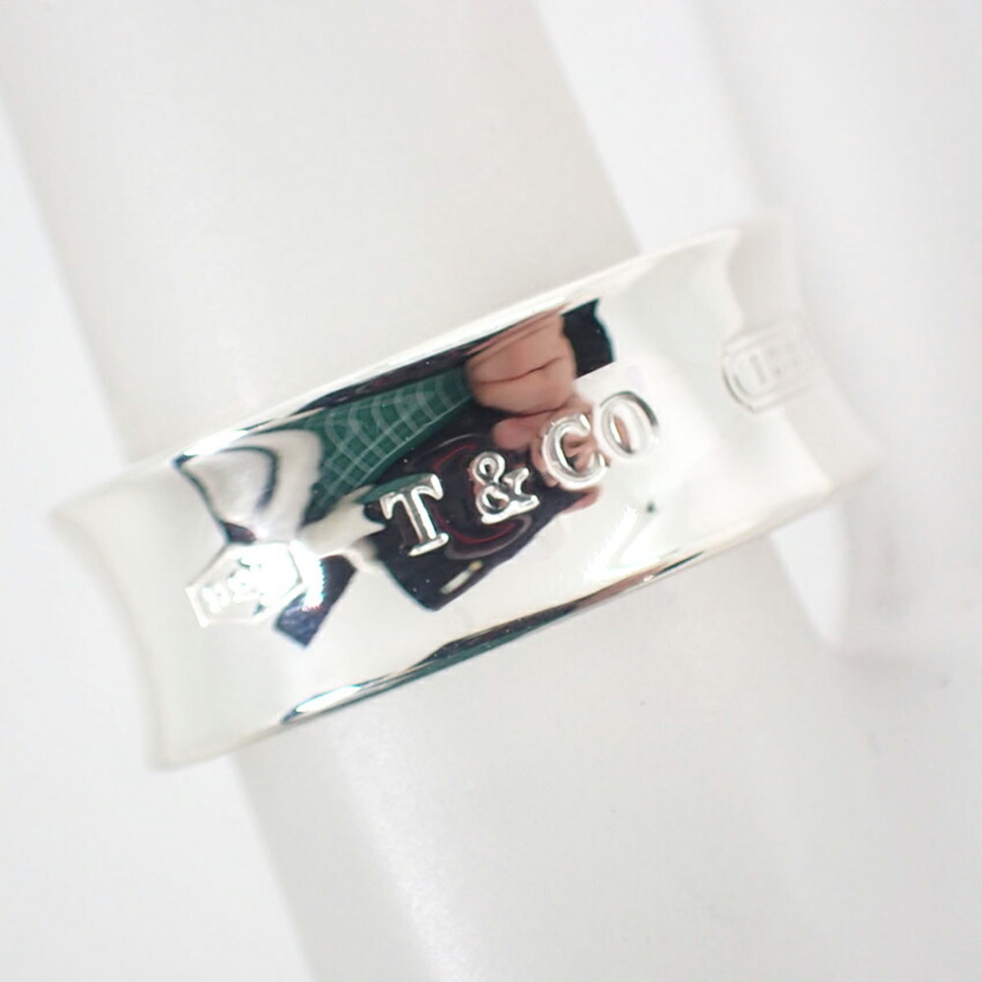 Tiffany Sterling Silver 925 Band Ring (Pre-Owned)