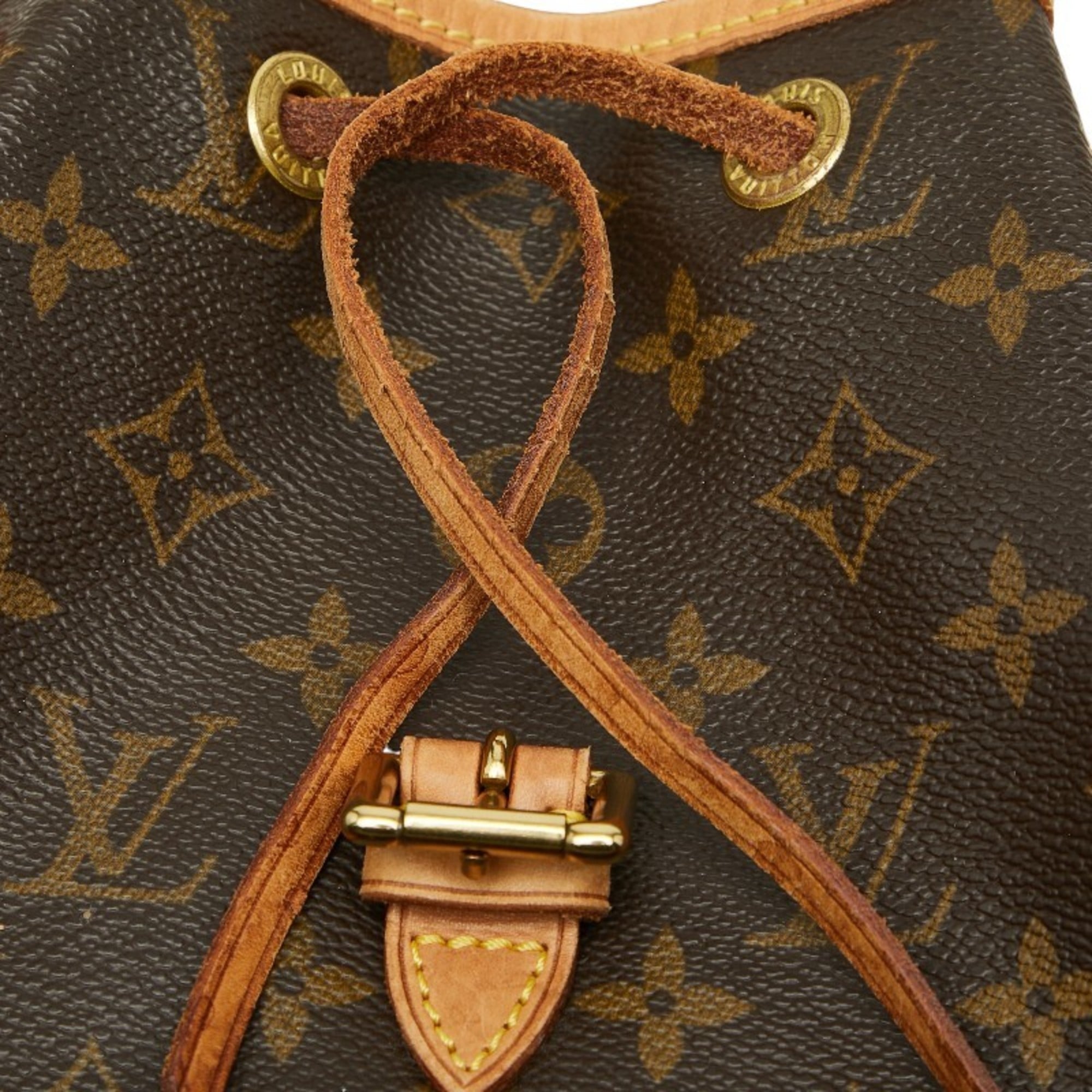 Louis Vuitton Brown Pvc Leather Backpack (Pre-Owned)