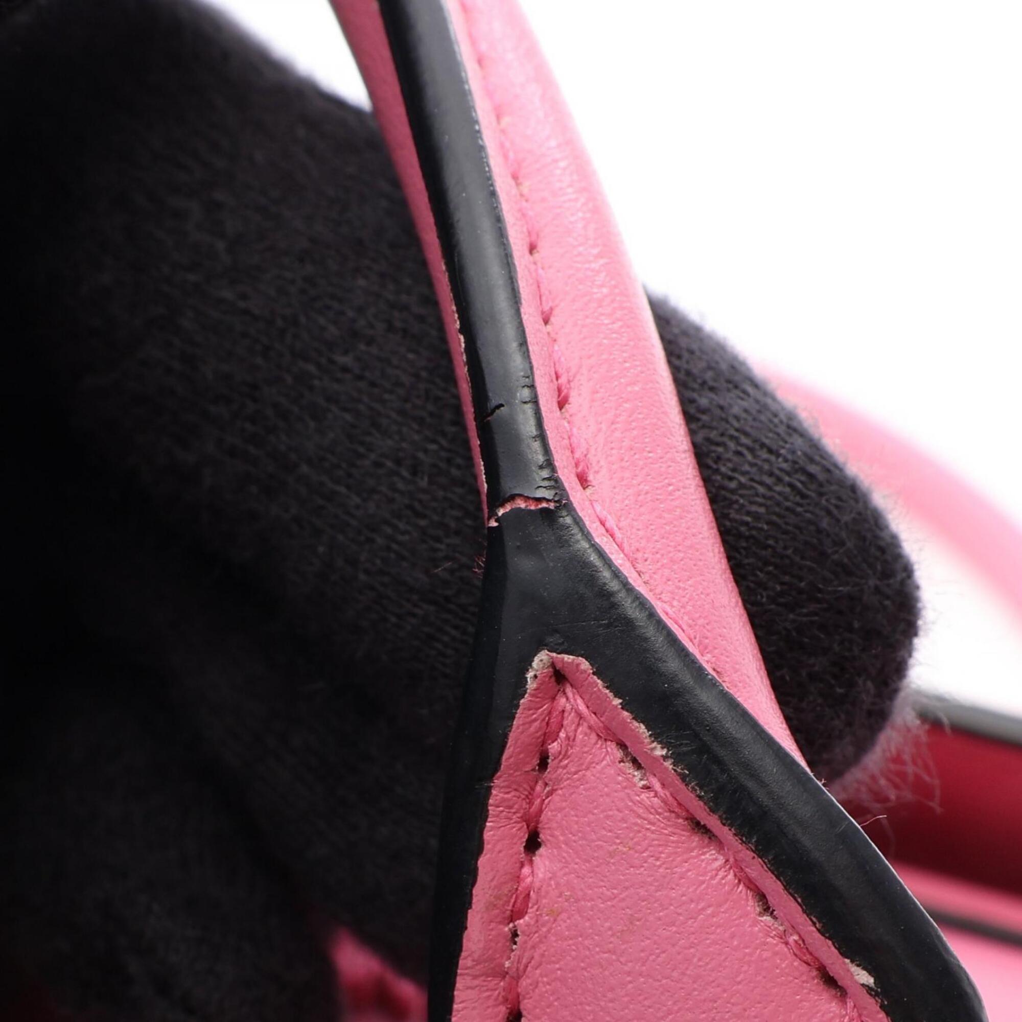 Prada Pink Leather Handbag (Pre-Owned)